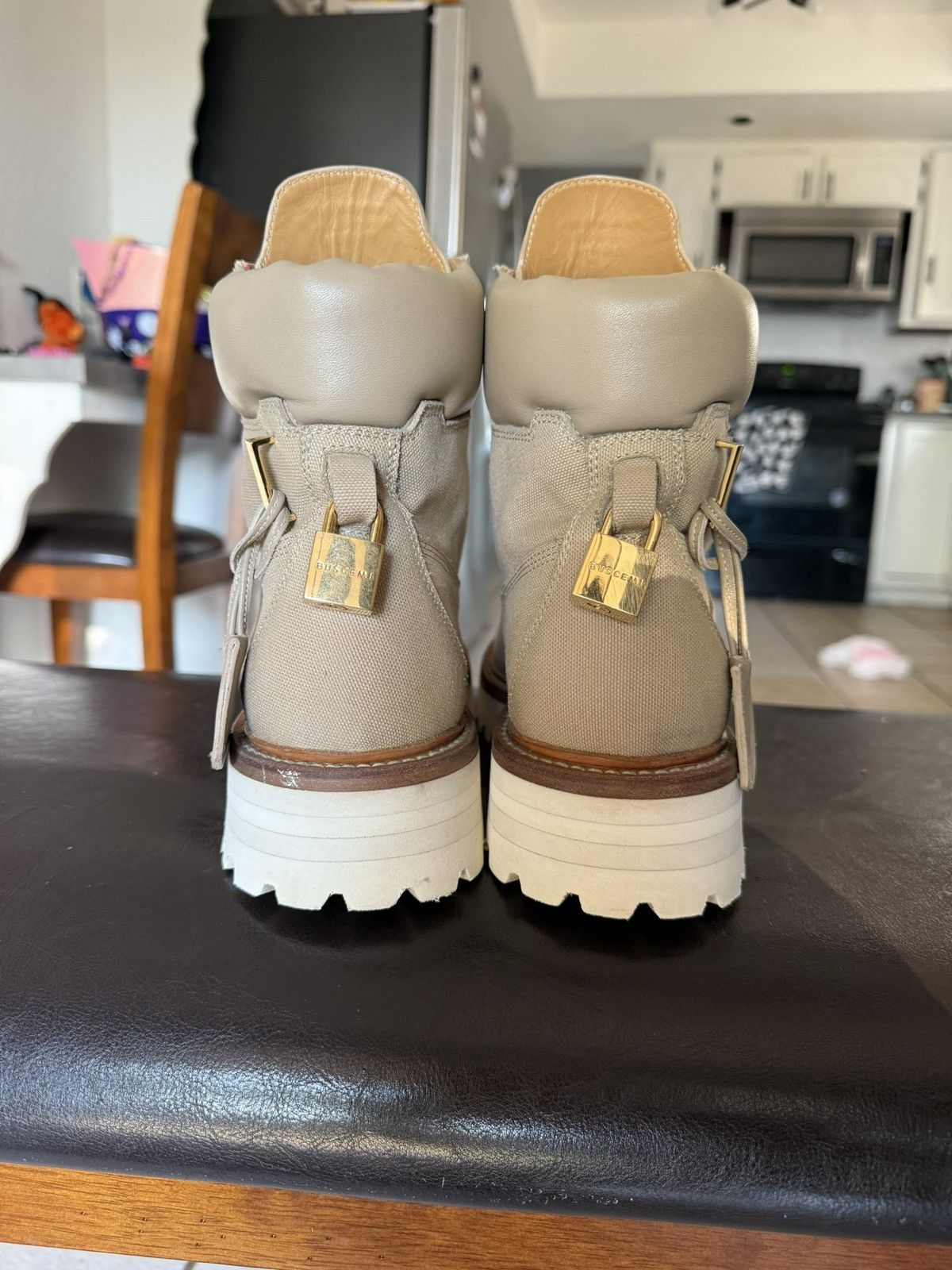 Buscemi Buscemi Combat Boots Size US 9.5 / EU 42-43 - 5 Thumbnail