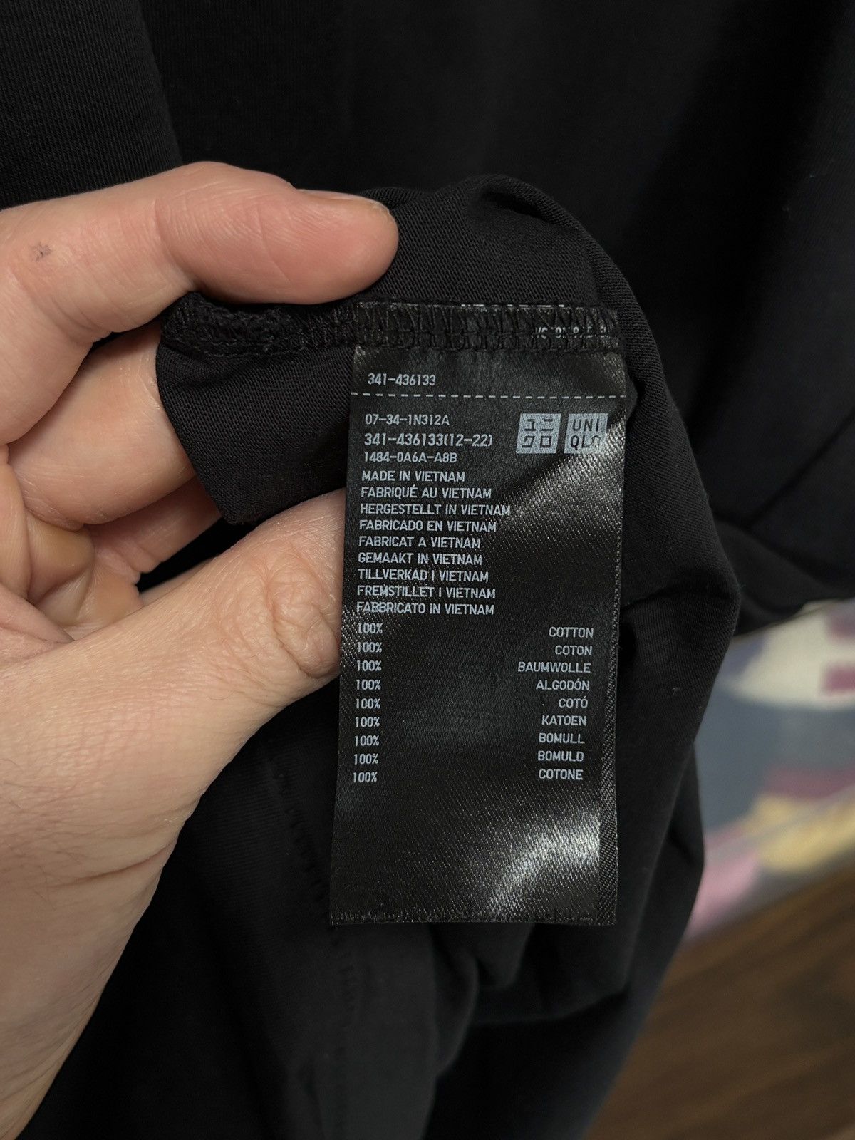 Jil Sander × Uniqlo +J Uniqlo x Jil Sander Plain Oversized Black T-Shirt Size US L / EU 52-54 / 3 - 7 Thumbnail
