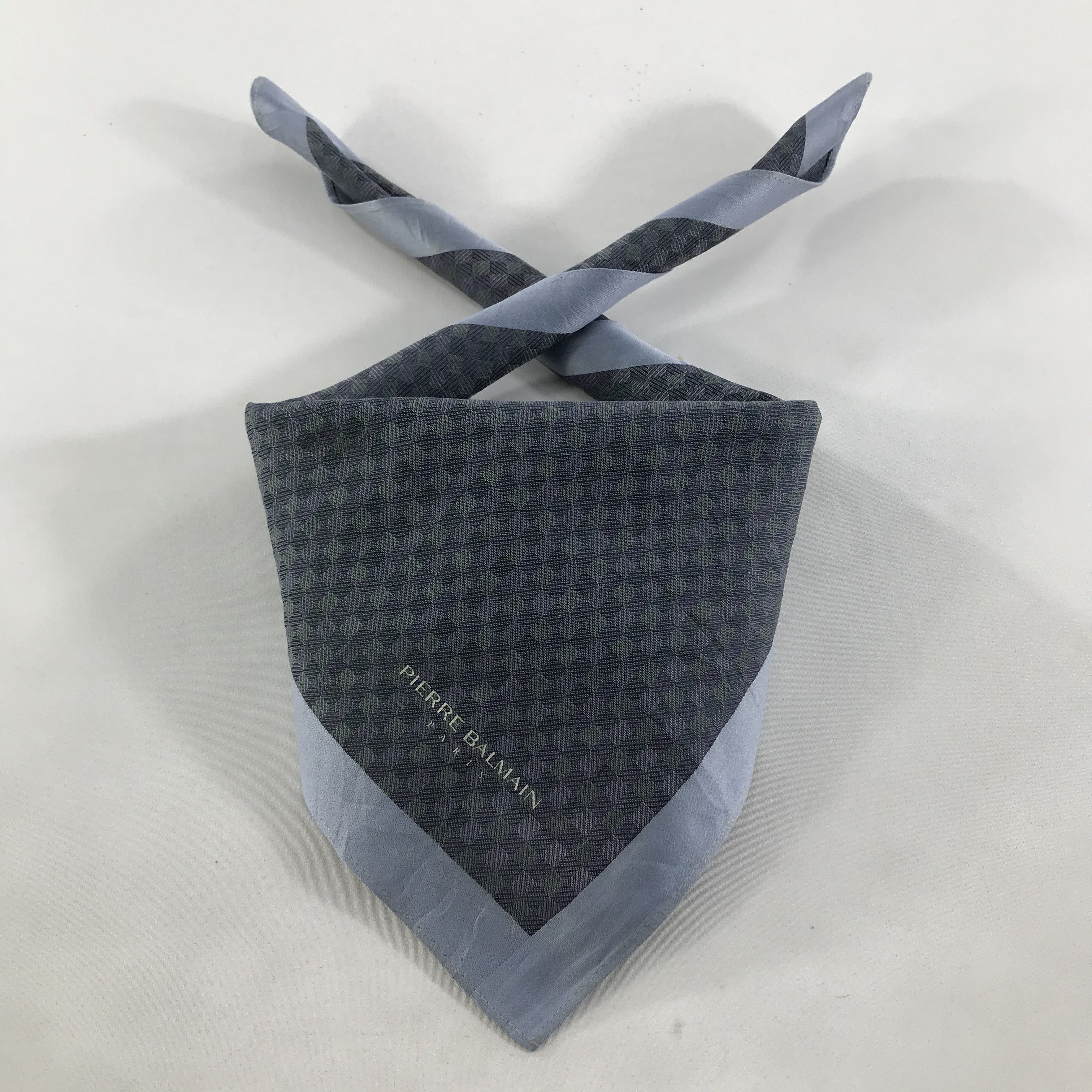 Pierre Balmain × Vintage Pierre Balmain Bandana / Handkerchief / Neckerchief - S1334 Size ONE SIZE - 3 Thumbnail