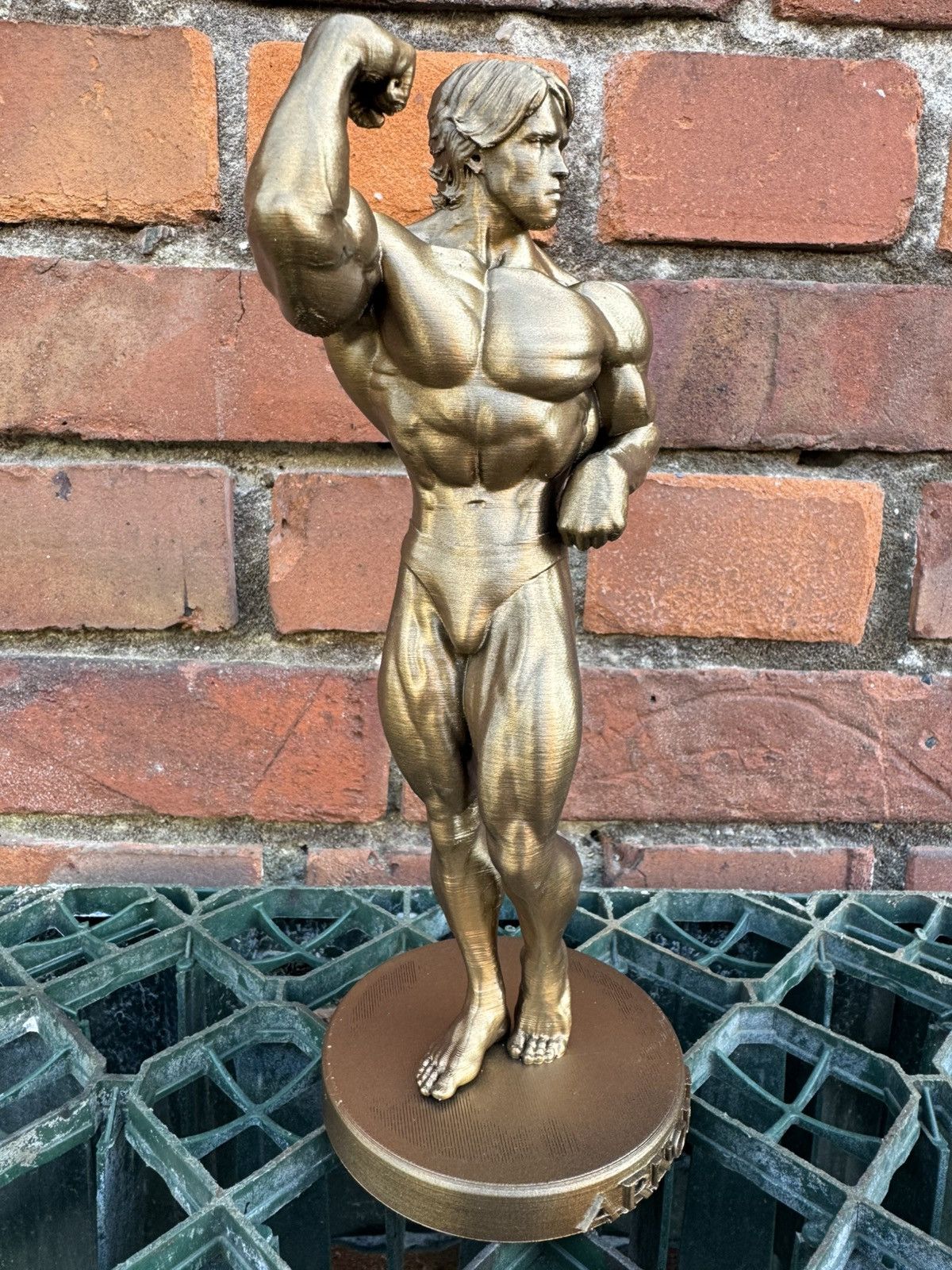 Other Gym statue Arnold Schwarzenegger 37cm Size ONE SIZE - 3 Thumbnail