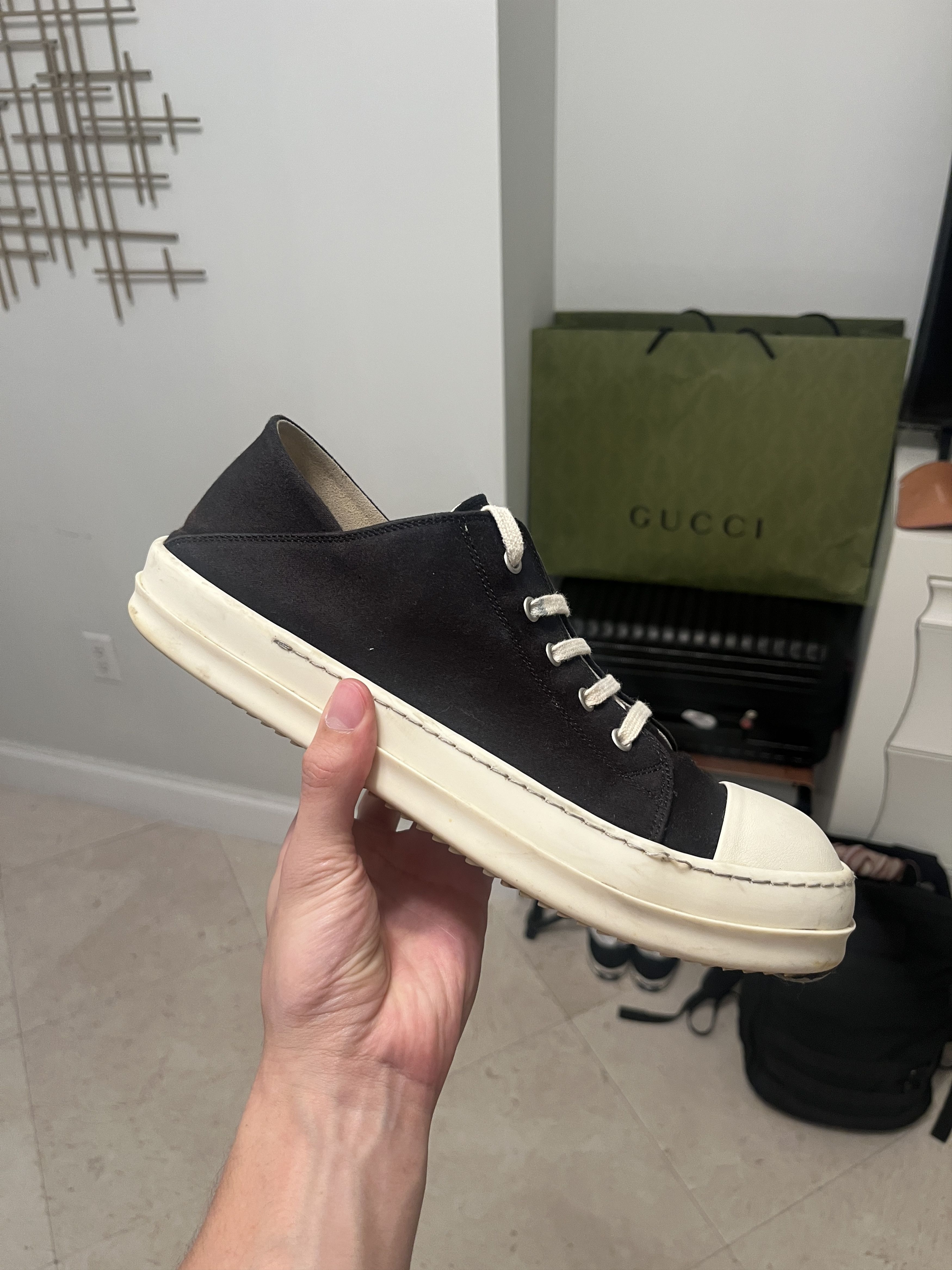 Rick Owens Rick Owens DRKSHDW Ramones Low Woven Slip-on Size US 10 / EU 43 - 15 Thumbnail