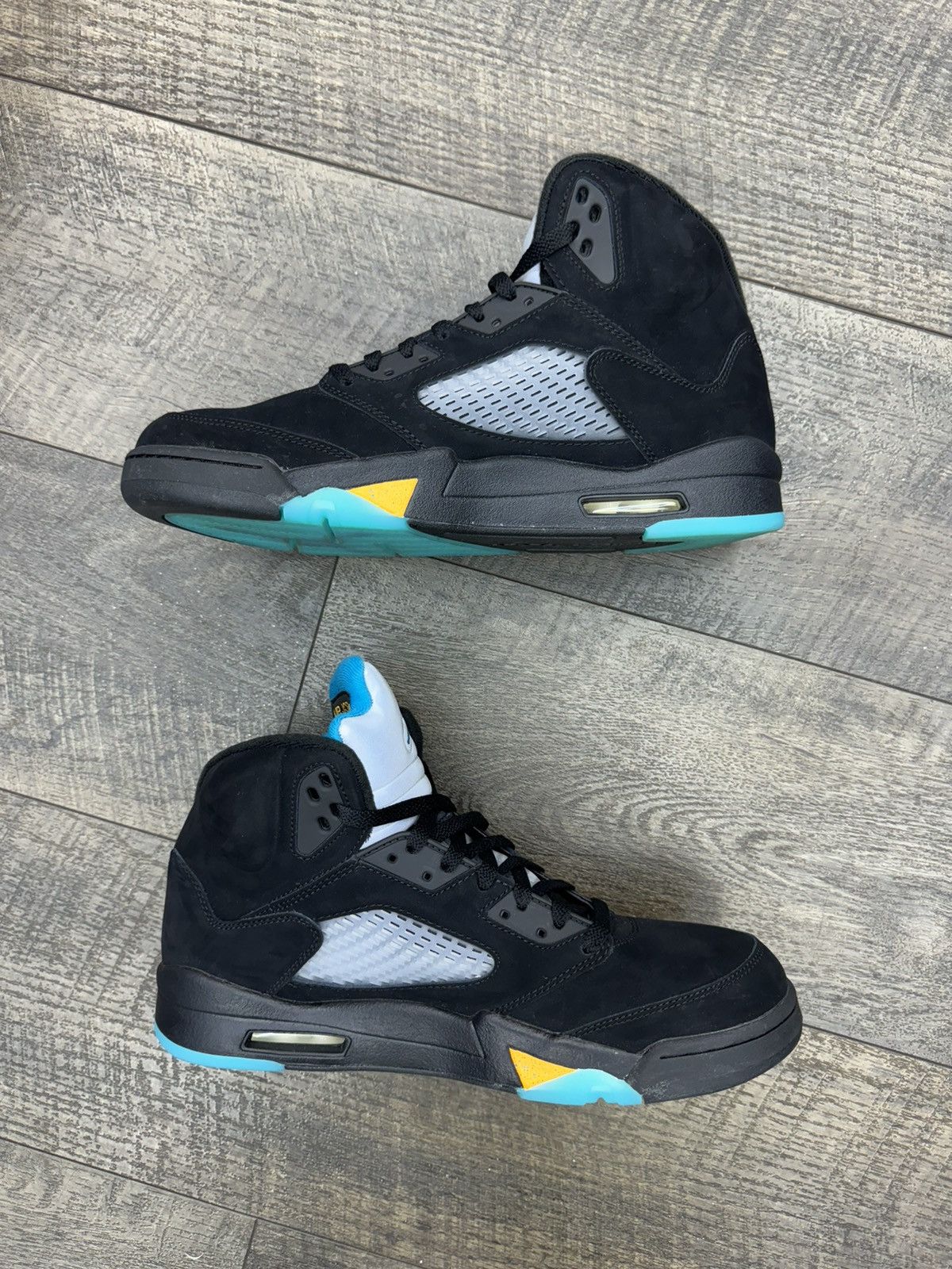 Jordan Brand AJ5 Air Jordan 5 Retro ‘Aqua’ (13) Size US 13 / EU 46 - 2 Thumbnail