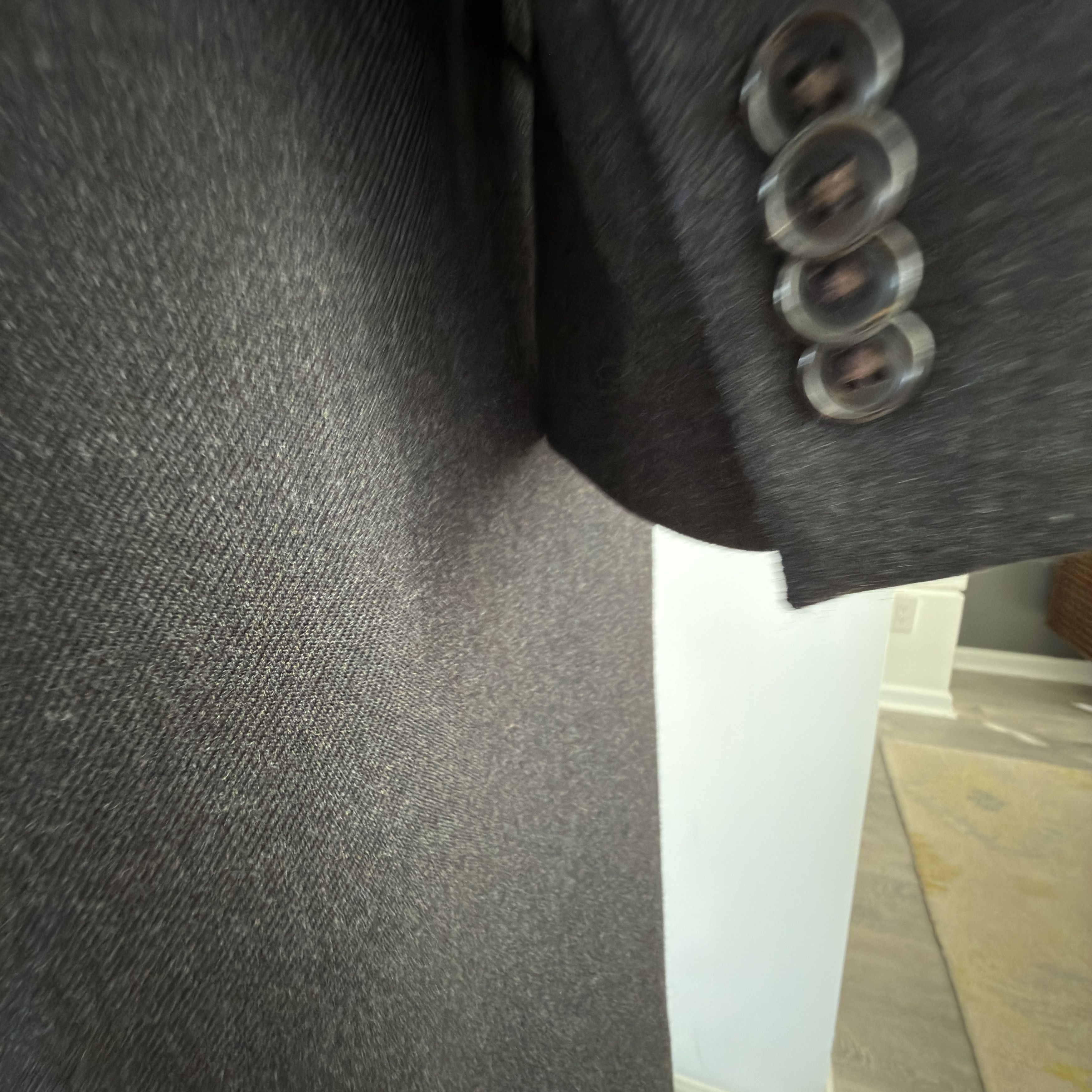 Club Monaco Club Monaco Men's Winter Wool Coat, Black, Size 42 Size US L / EU 52-54 / 3 - 14 Thumbnail