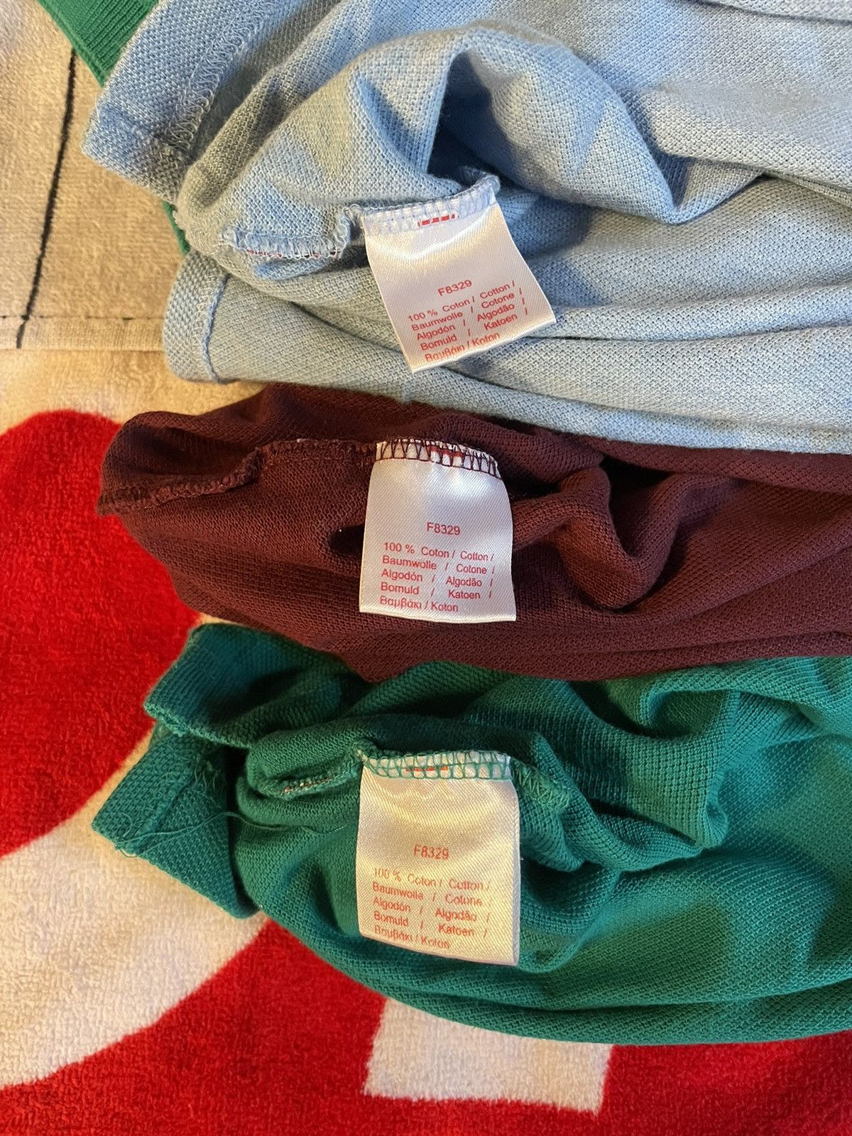 Lacoste Bundle: Three Lacoste L!VE polos Size US S / EU 44-46 / 1 - 5 Thumbnail