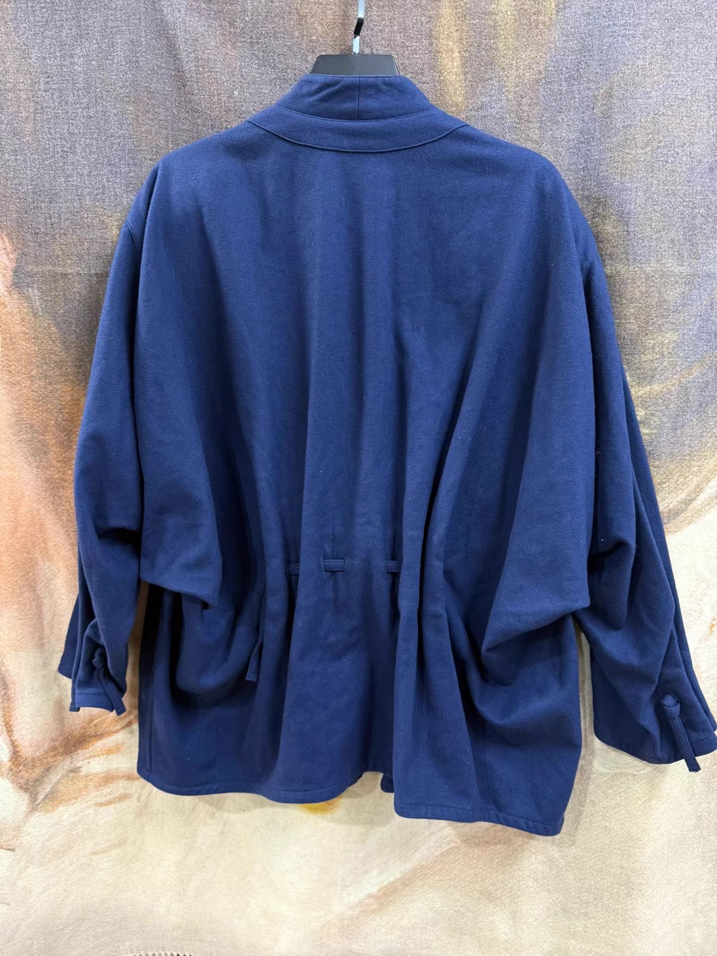 Issey Miyake Issey Miyake Multi-Pleated Drawstring Wool Coat K20 Size US L / EU 52-54 / 3 - 7 Thumbnail