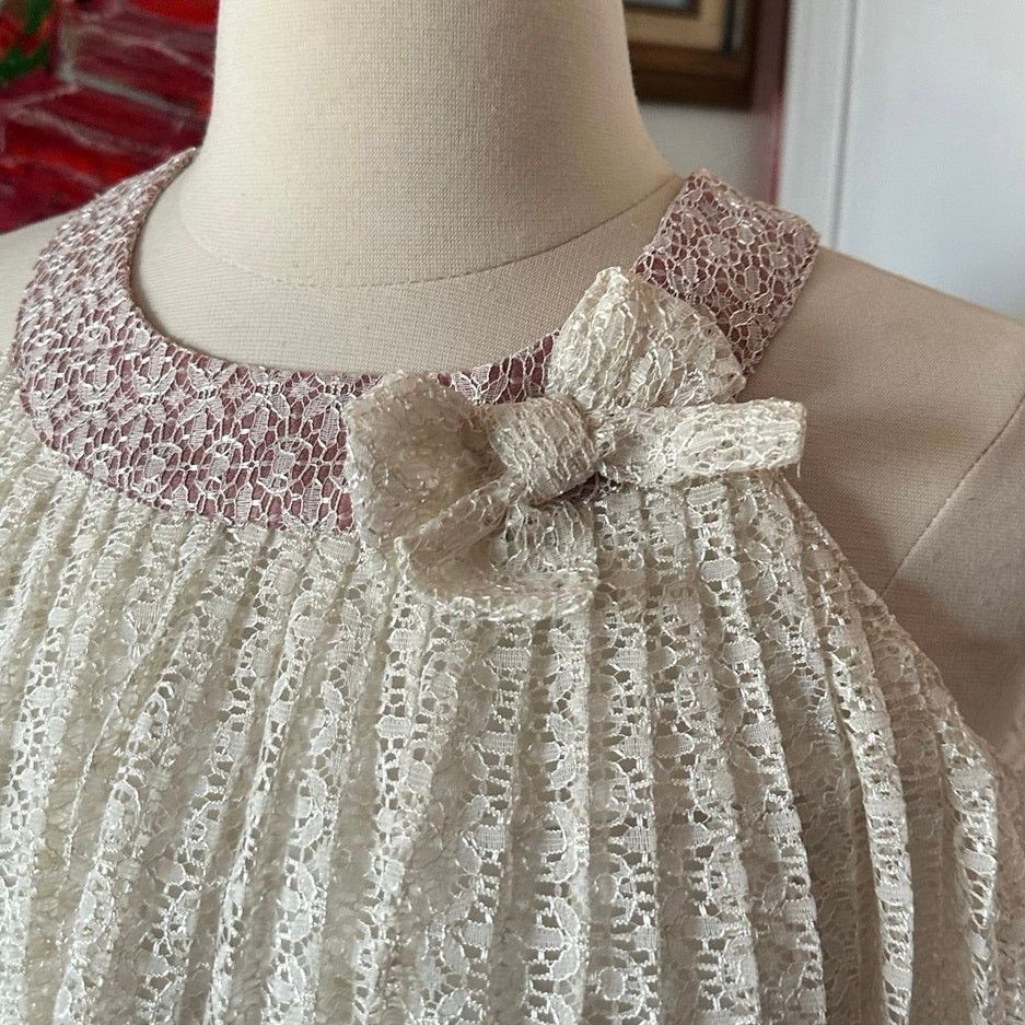 Other forever me cream lace turtleneck tank top Size XS / US 0-2 / IT 36-38 - 2 Thumbnail