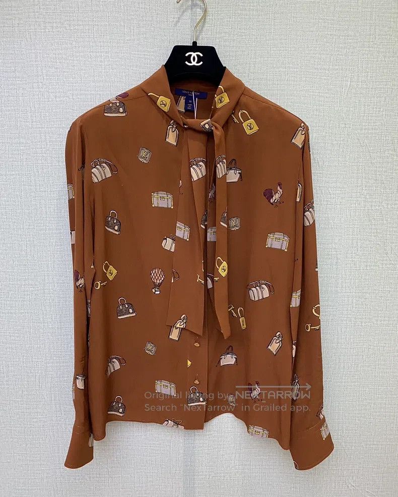 Louis Vuitton Silk printed shirt