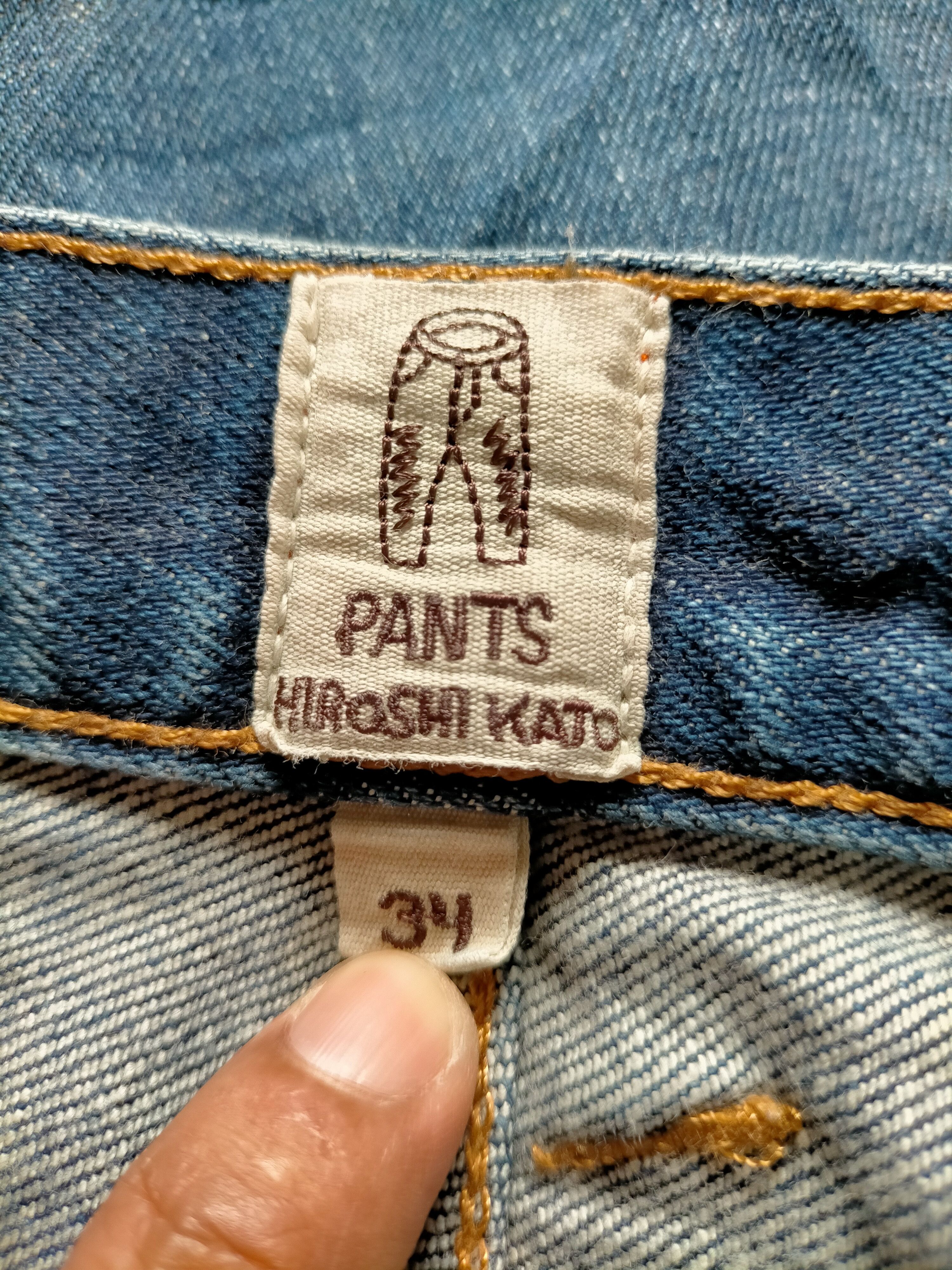 Hiroshi Kato Hiroshi Kato Denim Selvedge Slim Stretch Jeans Size US 34 / EU 50 - 21 Thumbnail