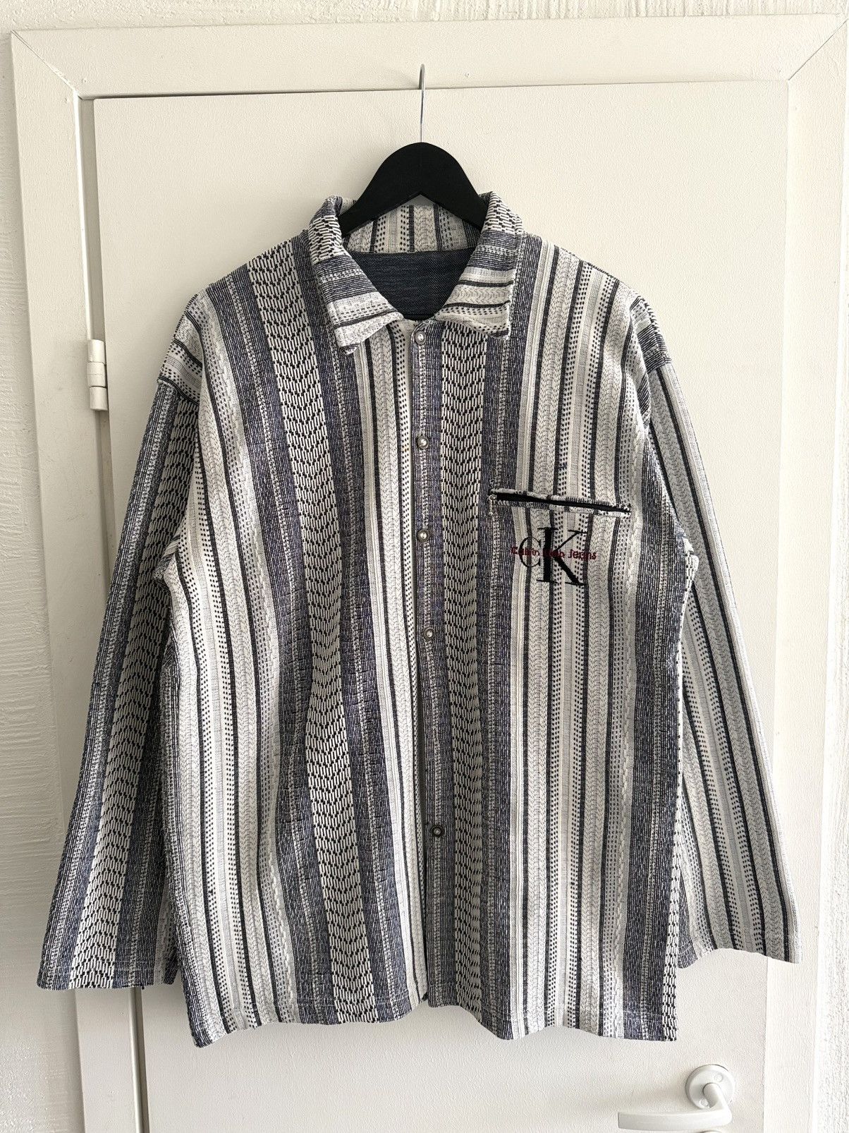 Calvin Klein Vintage Calvin Klein Button Up Size US L / EU 52-54 / 3 - 1 Thumbnail