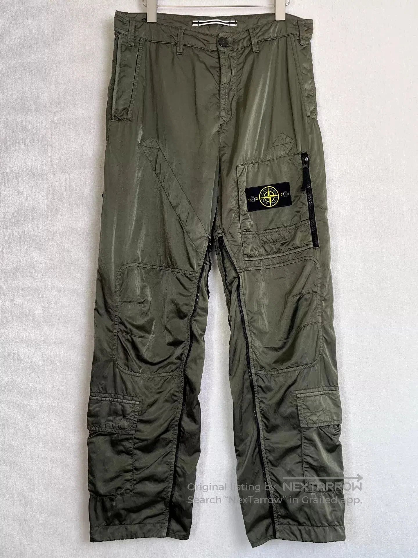 Stone Island × Supreme Supreme Stone Island Painted Camo Nylon
