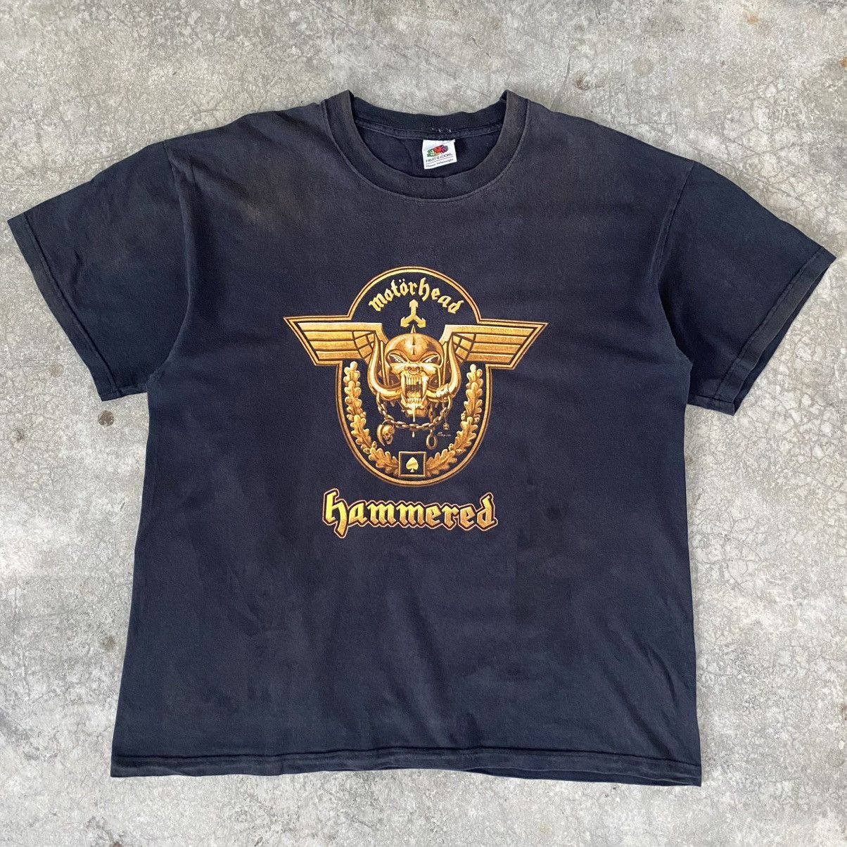 Band Tees Vintage Y2K 2002 Motorhead Hammered Tour Promo Band Tee Size US XL / EU 56 / 4 - 2 Thumbnail