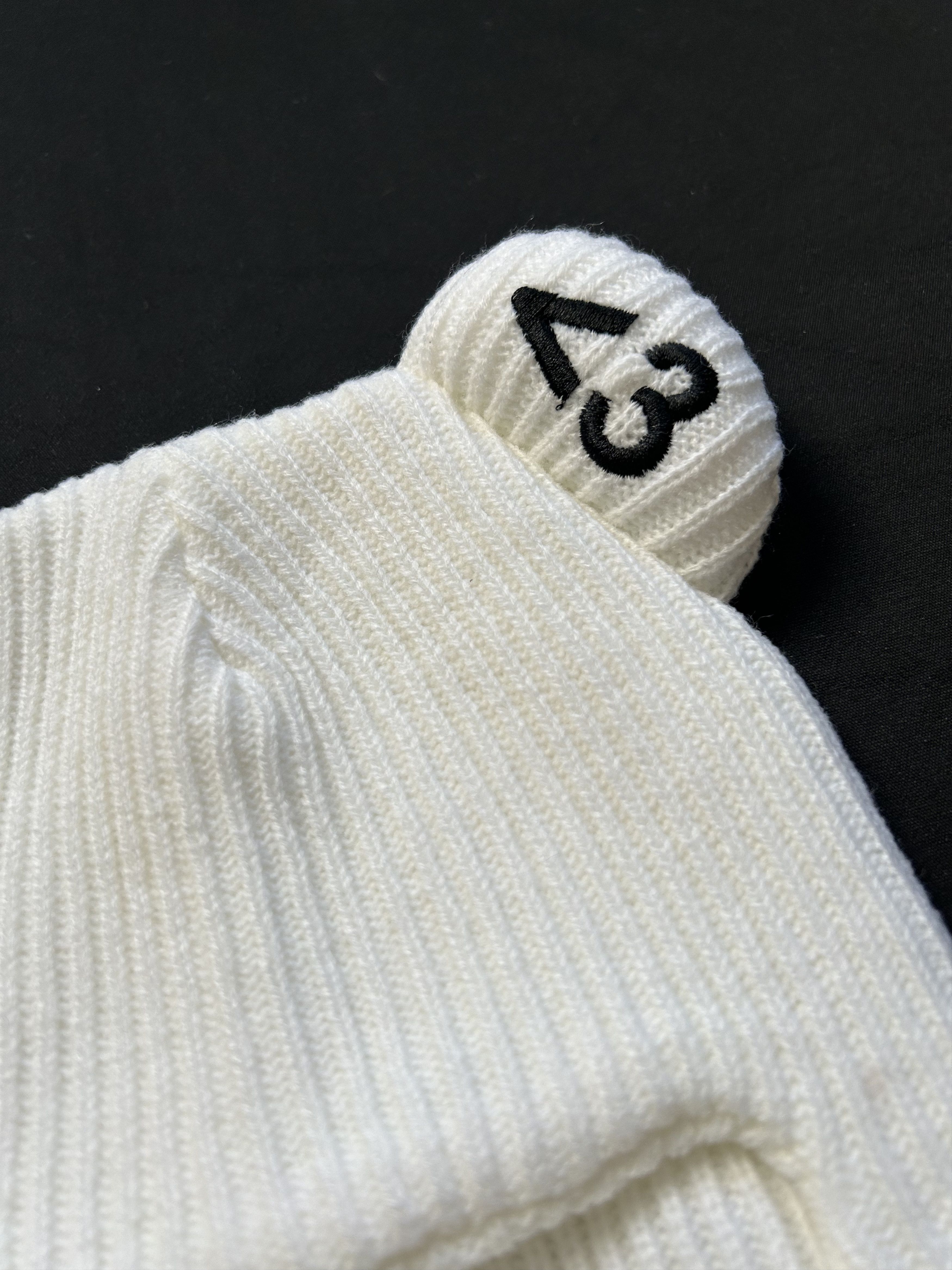 Japanese Brand Rare Box Boys Retro Hearts White Balaclava Ski Mask OS Size ONE SIZE - 6 Thumbnail