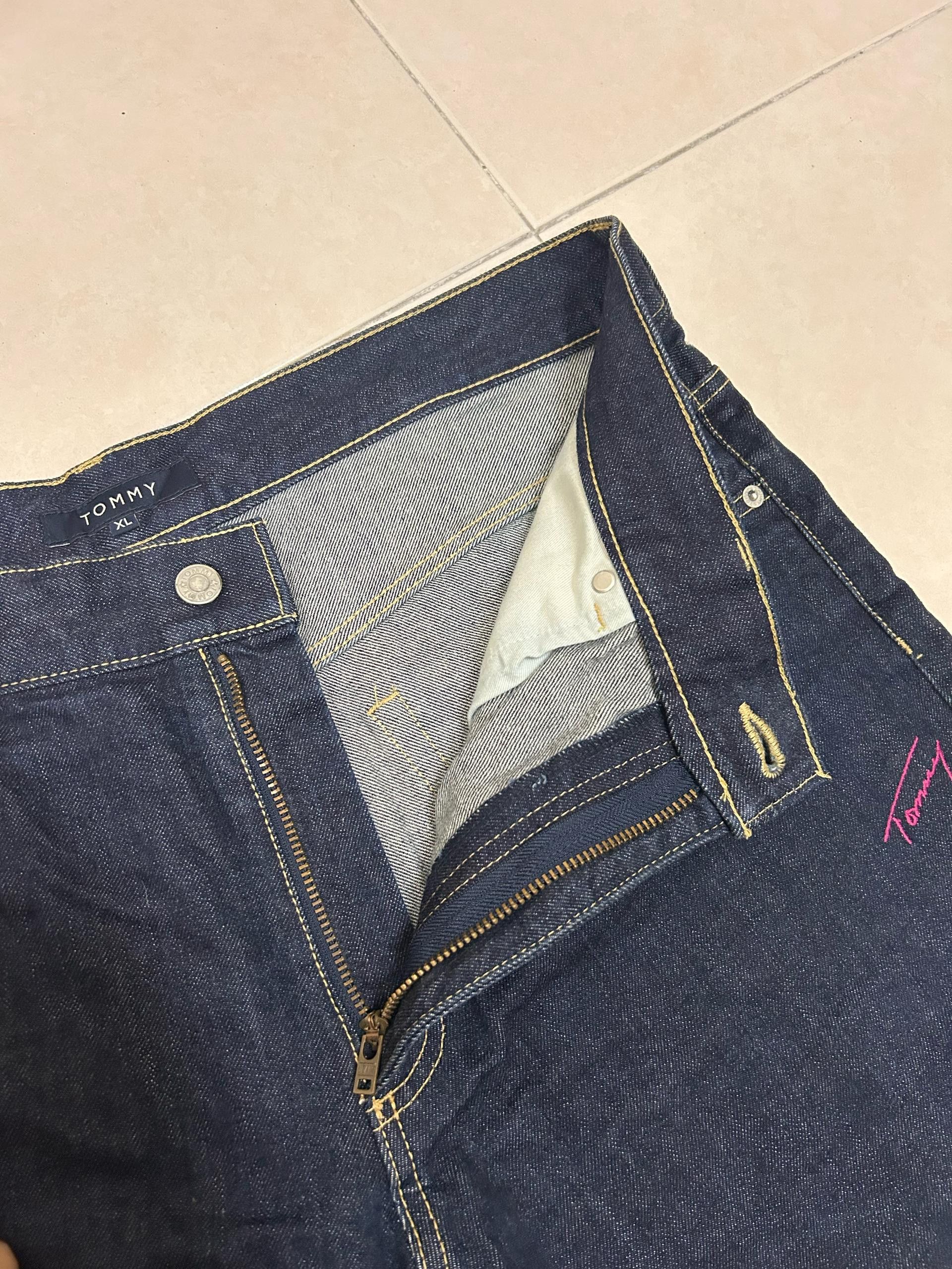 Tommy Hilfiger 💥Rare💥 Evisu Inspired Tommy N.Y.C Denim Size US 37 - 5 Thumbnail