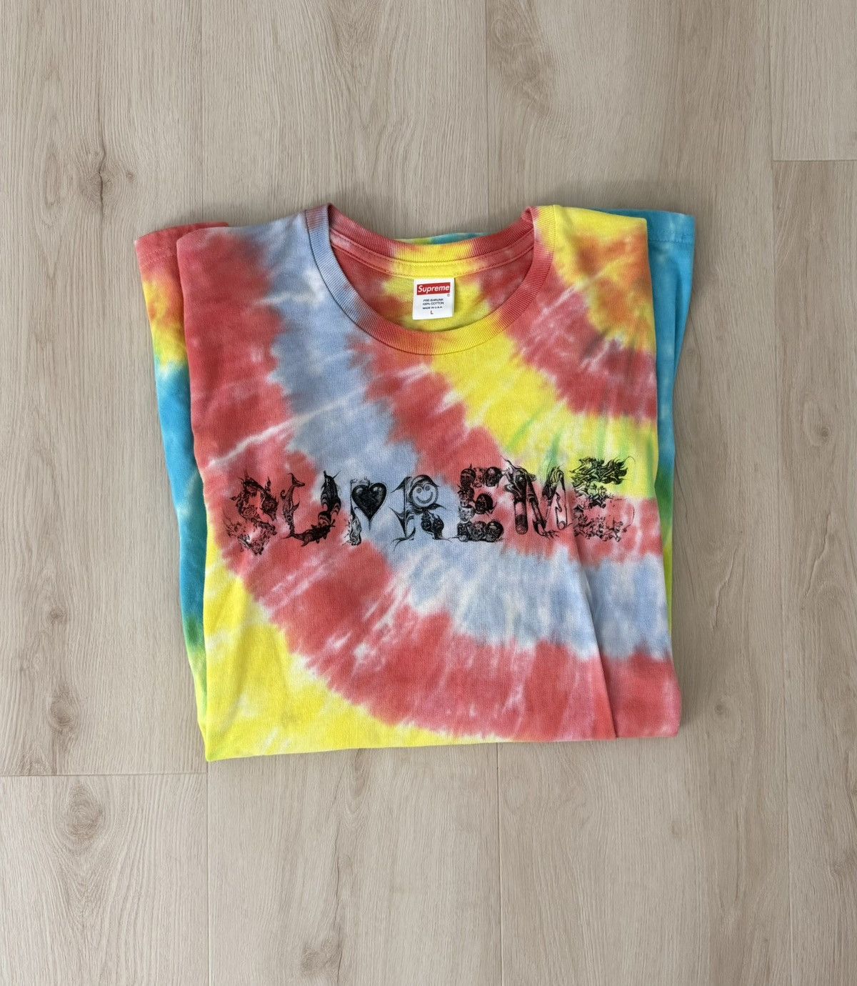 Supreme Supreme SS20 Morph Tee Tie Dye Size US L / EU 52-54 / 3 - 12 Thumbnail