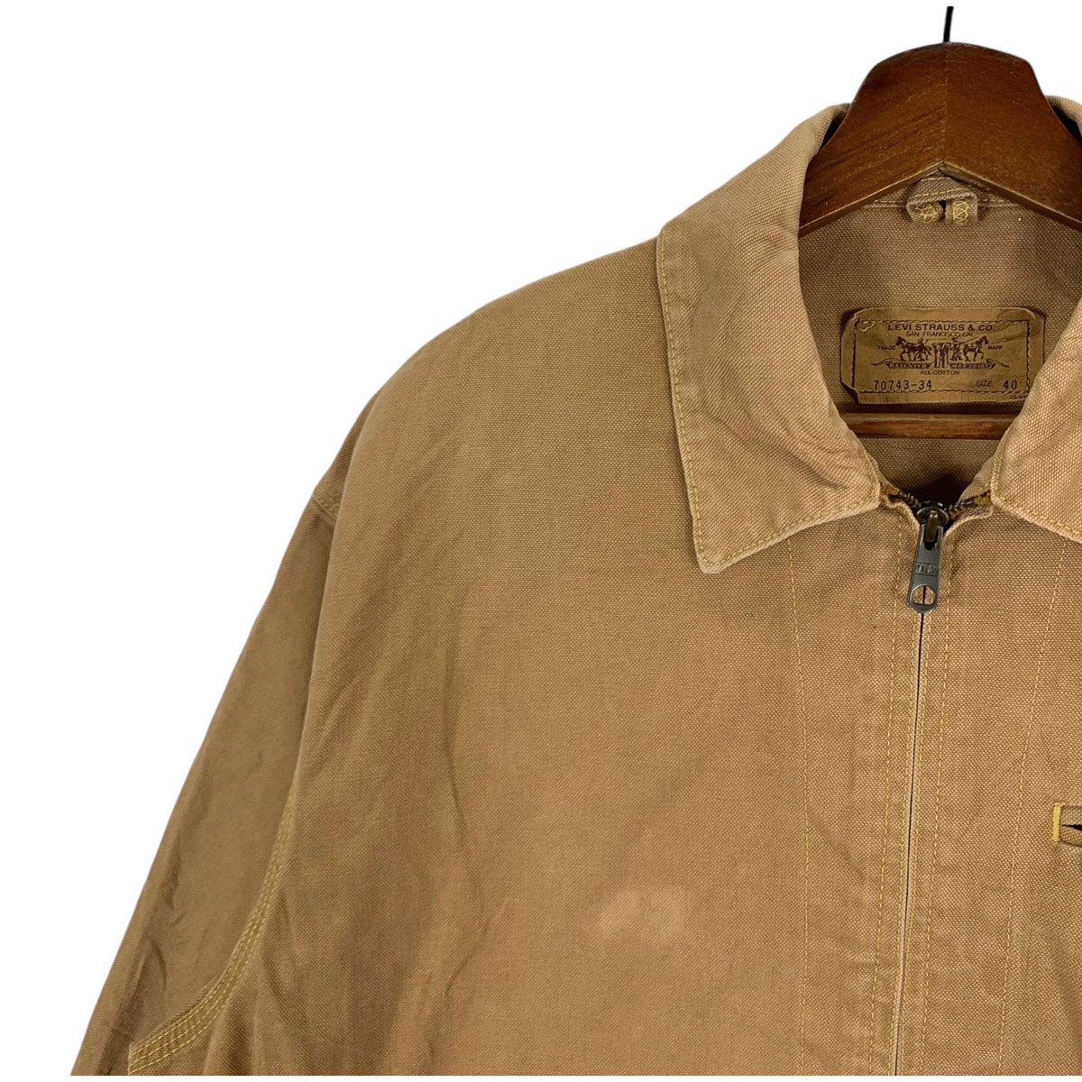 Levi's × Vintage VINTAGE LEVIS DENIM TRUCKERS WORKERS JACKET Size US M / EU 48-50 / 2 - 6 Thumbnail