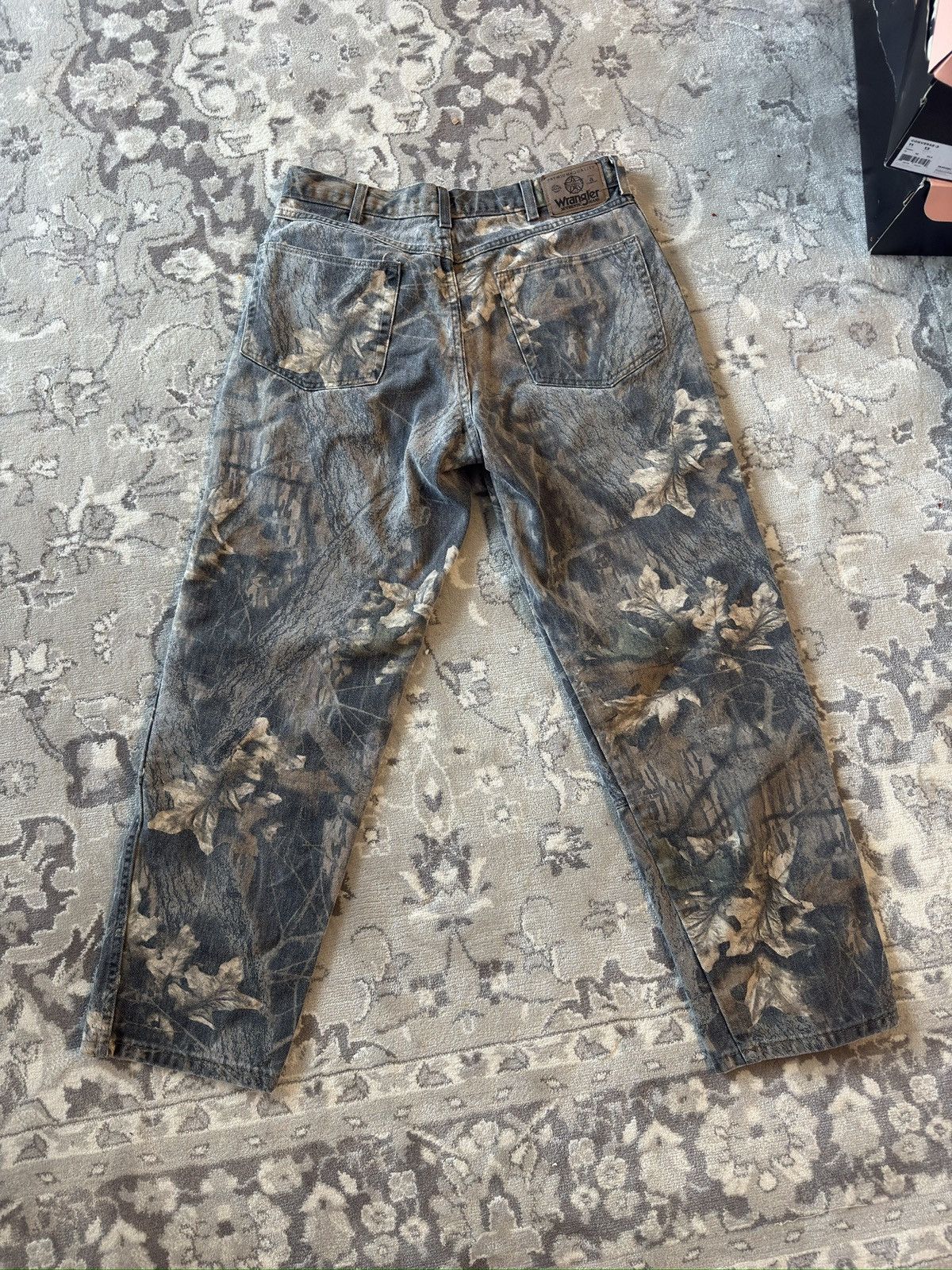 Wrangler Vintage Camo Wrangler Double Knee Pants Size US 32 / EU 48 - 2 Thumbnail