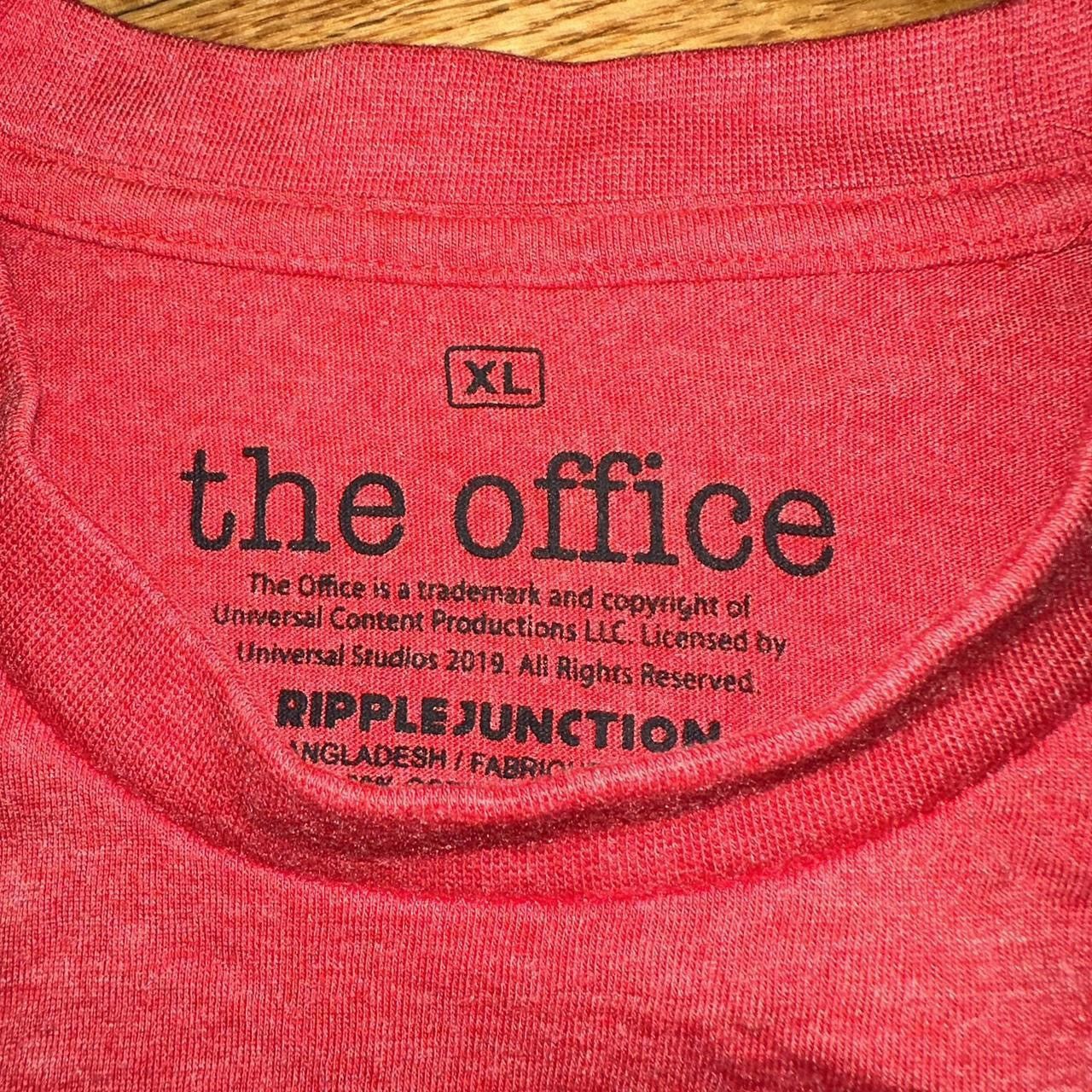 Ripple Junction The Office Dundler Mifflin Christmas Card Photo T-Shirt Size US XL / EU 56 / 4 - 3 Thumbnail