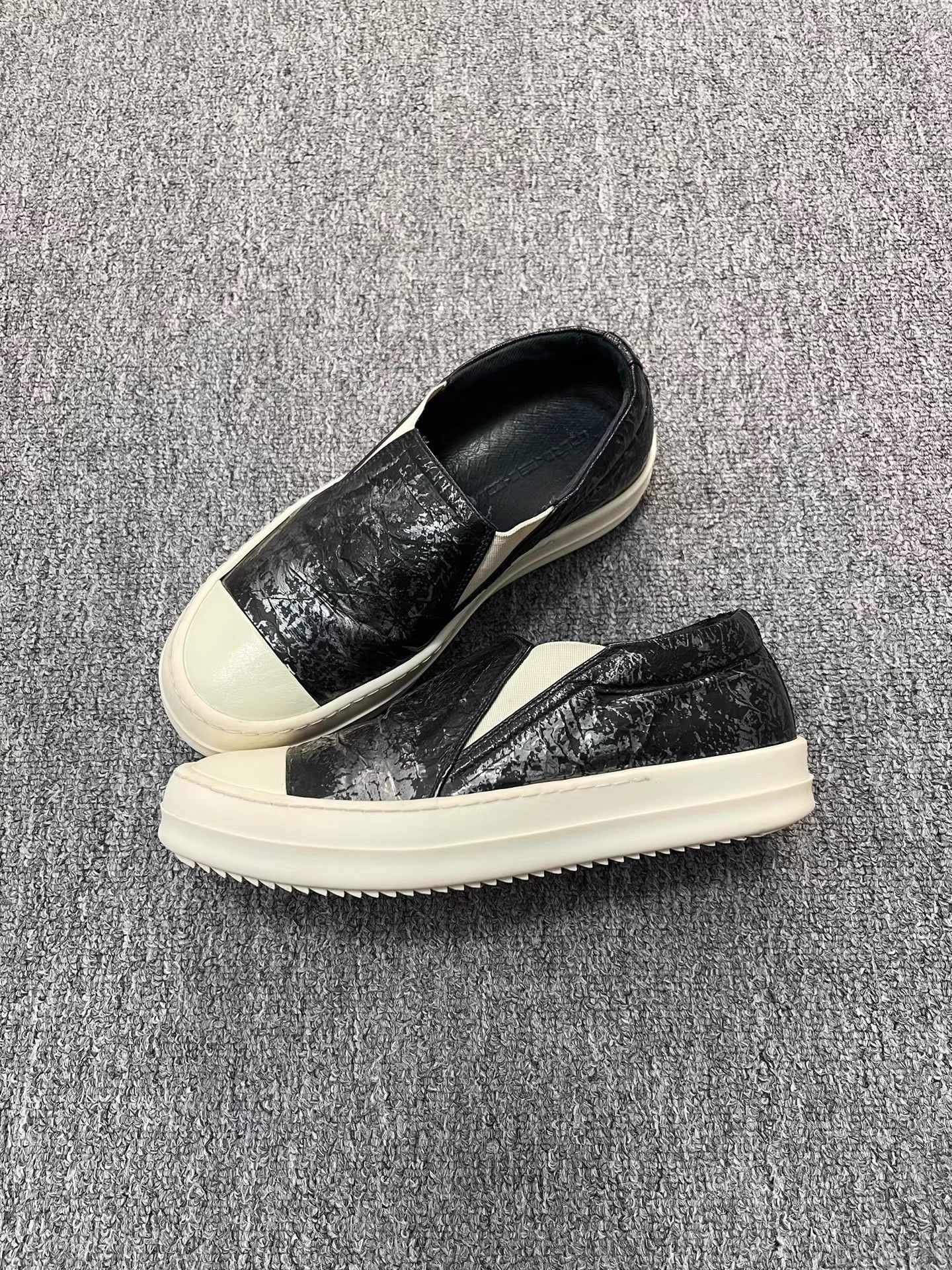 Rick Owens Rick Owens Foil Slip-On Big Converse K34 Size US 6 / IT 36 - 3 Thumbnail