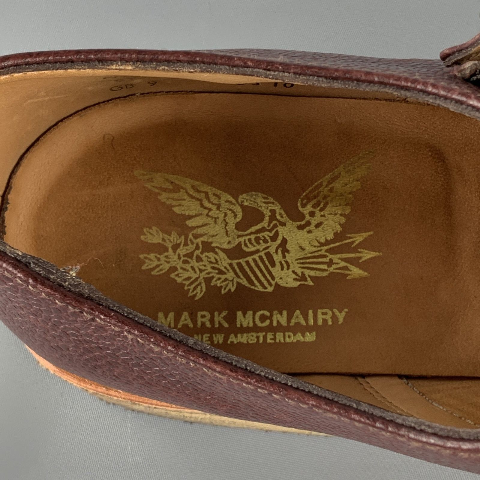 Mark McNairy MARC MCNAIRY Size 10 Brown Leather Double Monk Strap Loafers Size US 10 / EU 43 - 8 Thumbnail