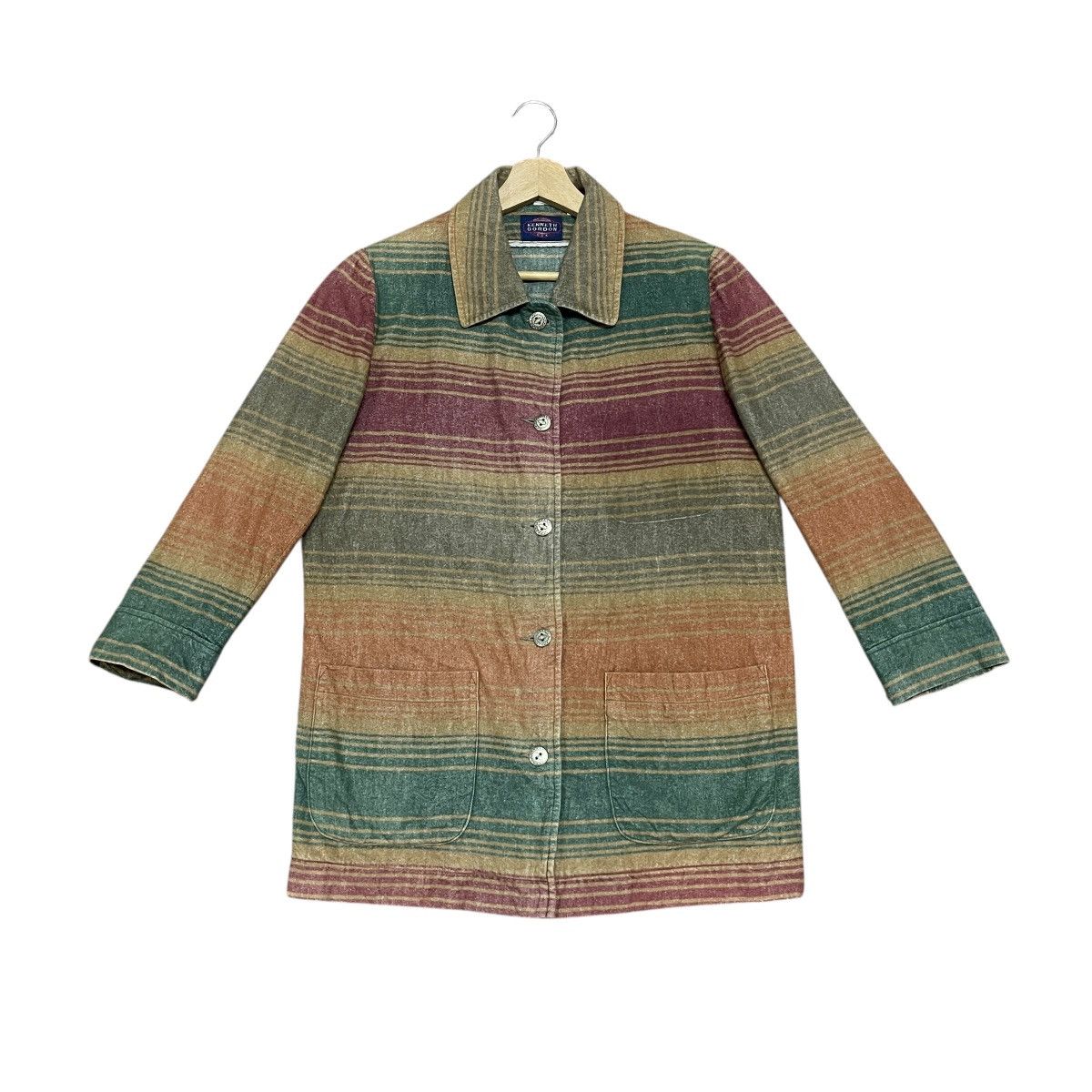 Vintage Vintage Kenneth Gordon New Orleans Wool Blend Chore Jacket Size US M / EU 48-50 / 2 - 1 Thumbnail