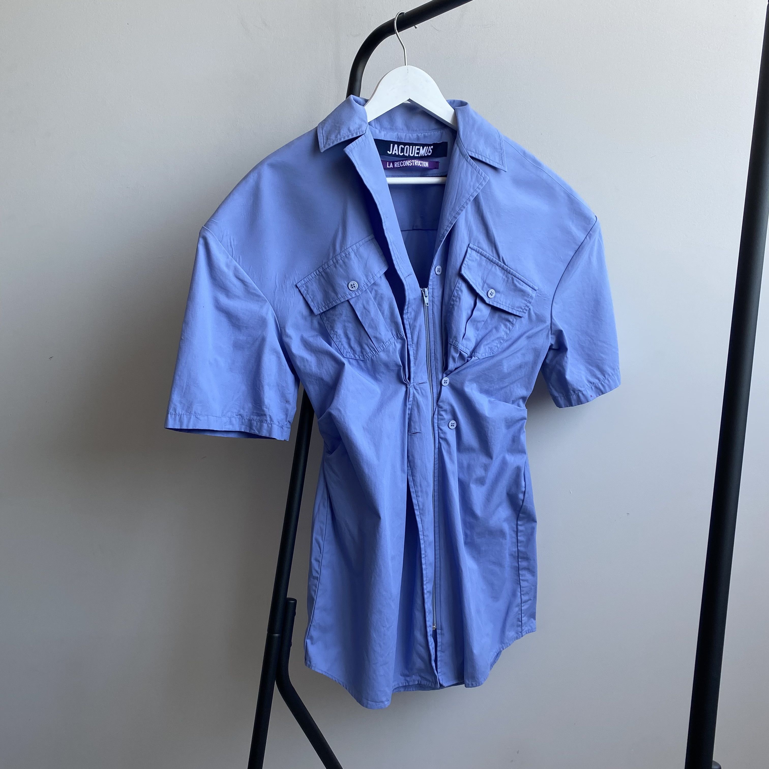 Jacquemus JACQUEMUS La Chemise AW16 Runway “La Reconstruction” Size XS / US 0-2 / IT 36-38 - 2 Thumbnail