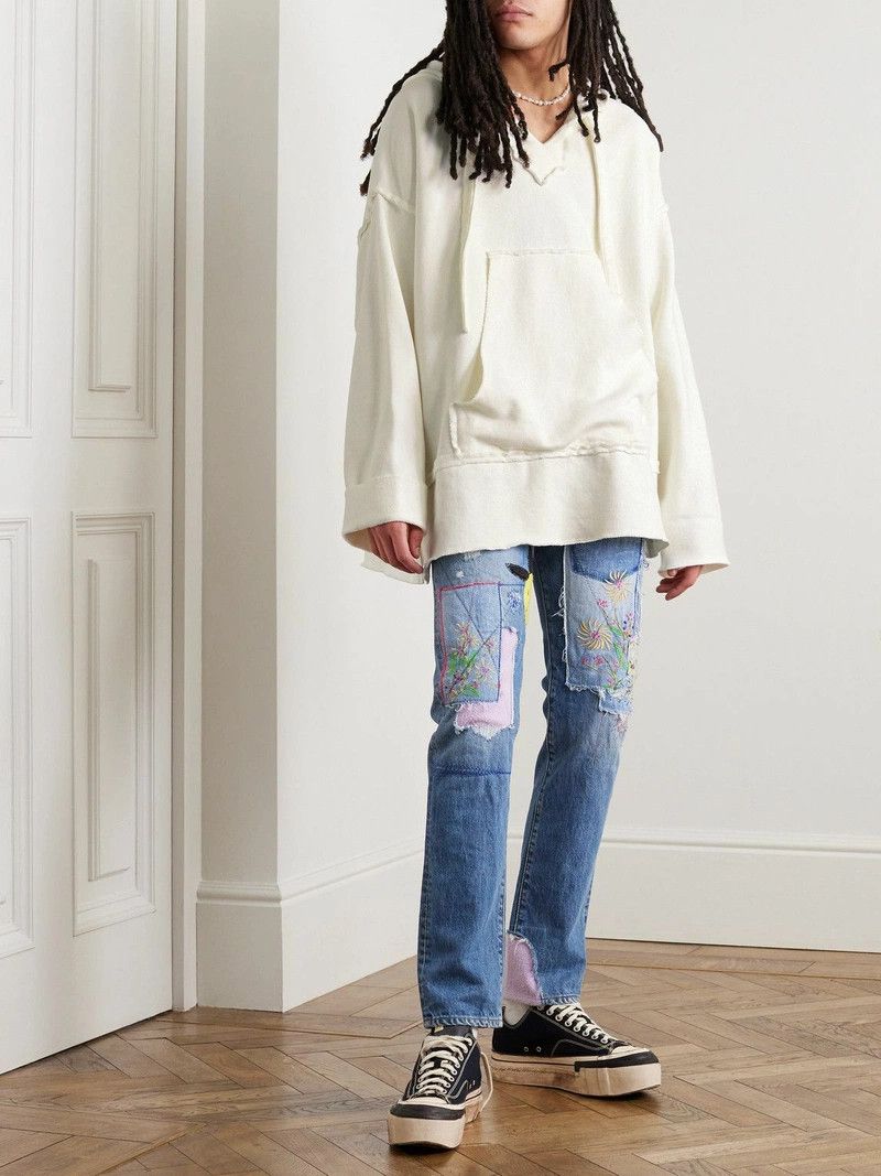 Kapital Kapital Trashed Unfinished Hooded Size US S / EU 44-46 / 1 - 11 Thumbnail