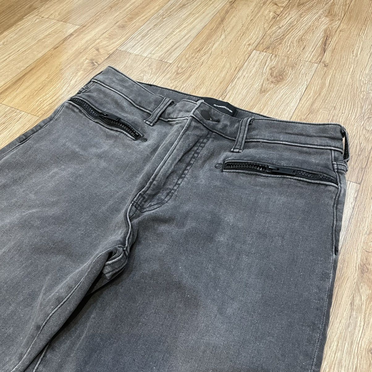 GU × Undercover GU Undercover Faded Ripped Distressed Jeans Denim Size US 29 - 2 Thumbnail