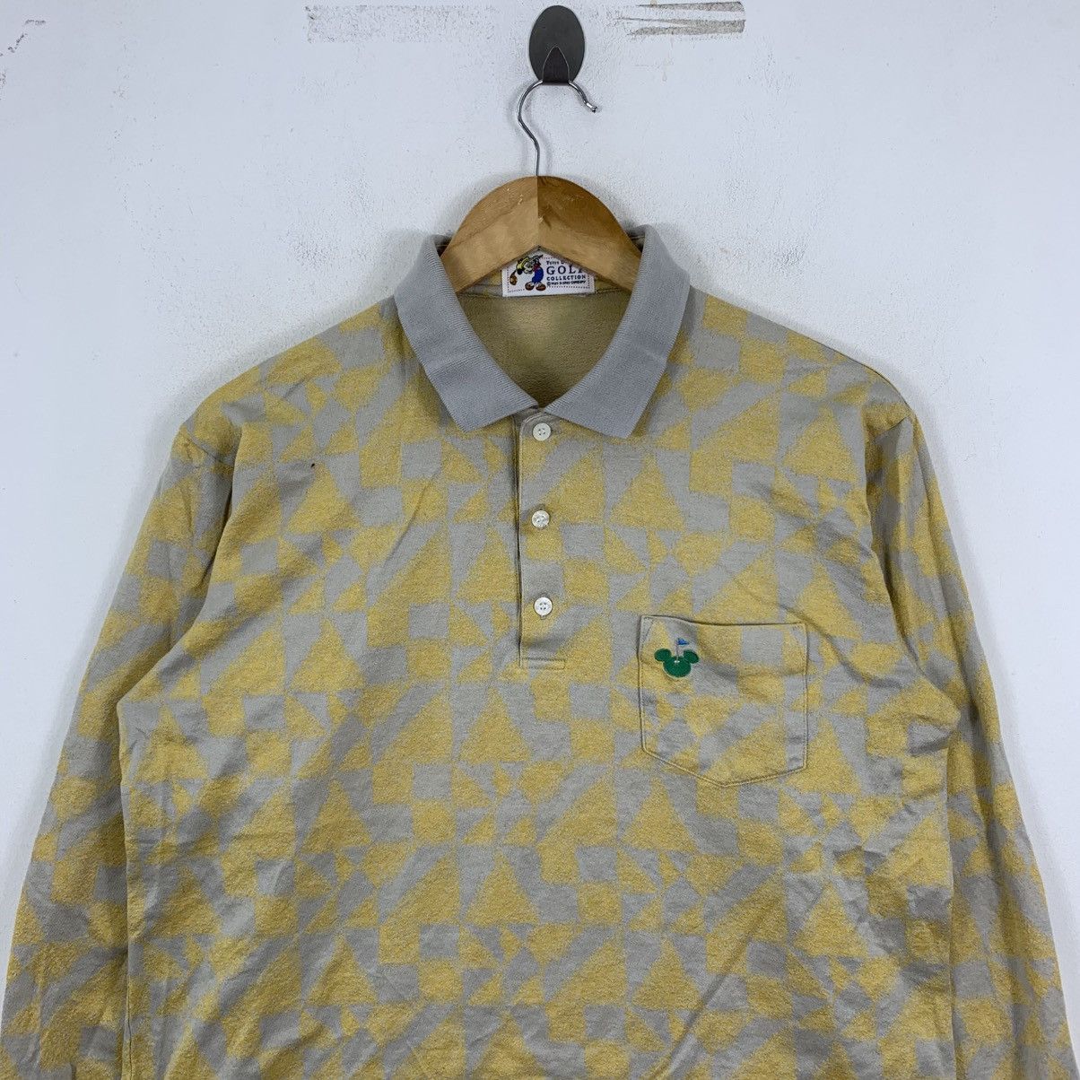 Vintage Vintage 90s TOKYO DISNEYLAND GOLF Overprint Polo Tshirt Size US L / EU 52-54 / 3 - 3 Thumbnail