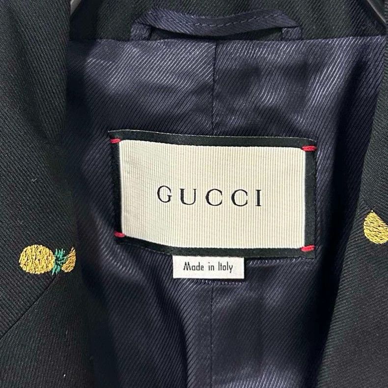 Gucci Gucci Pineapple embroidered sequin cherry suit 2502-Nextarr Size 40R - 4 Thumbnail