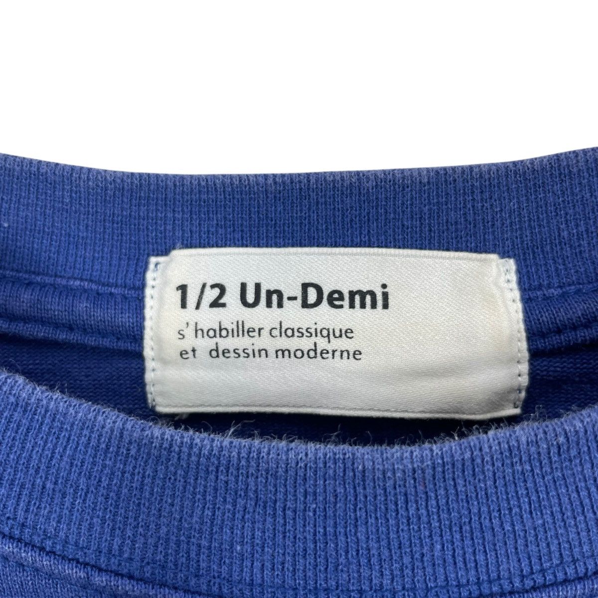 Japanese Brand 1/2 Un Demi Japan Cotton Jumper Pullover Size US S / EU 44-46 / 1 - 4 Thumbnail