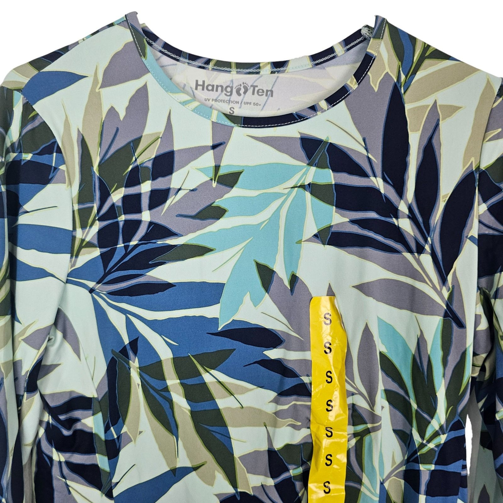 Hang Ten Hang Ten Womens Rash Guard Swim Shirt Size S Tropical Surf Size S / US 4 / IT 40 - 3 Thumbnail