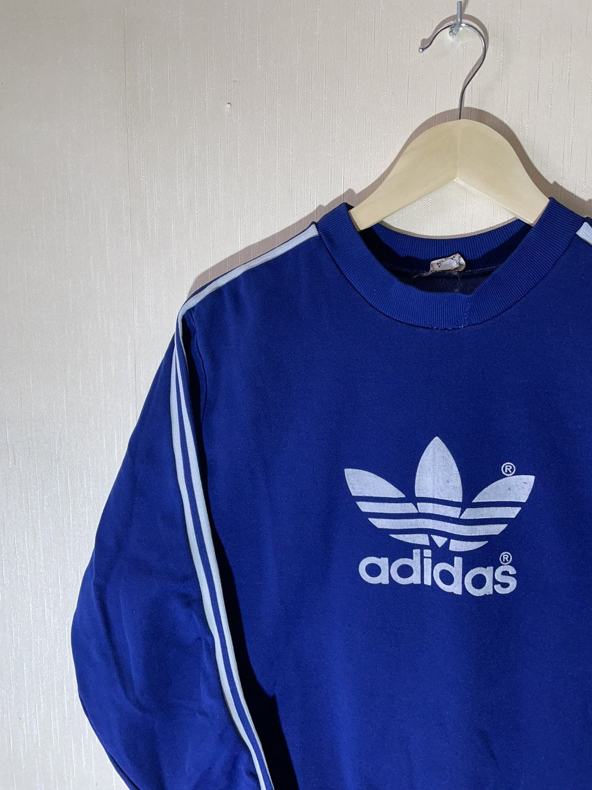 Adidas × Vintage Adidas Swiss made vintage sweatshirt 80s Size US M / EU 48-50 / 2 - 3 Thumbnail