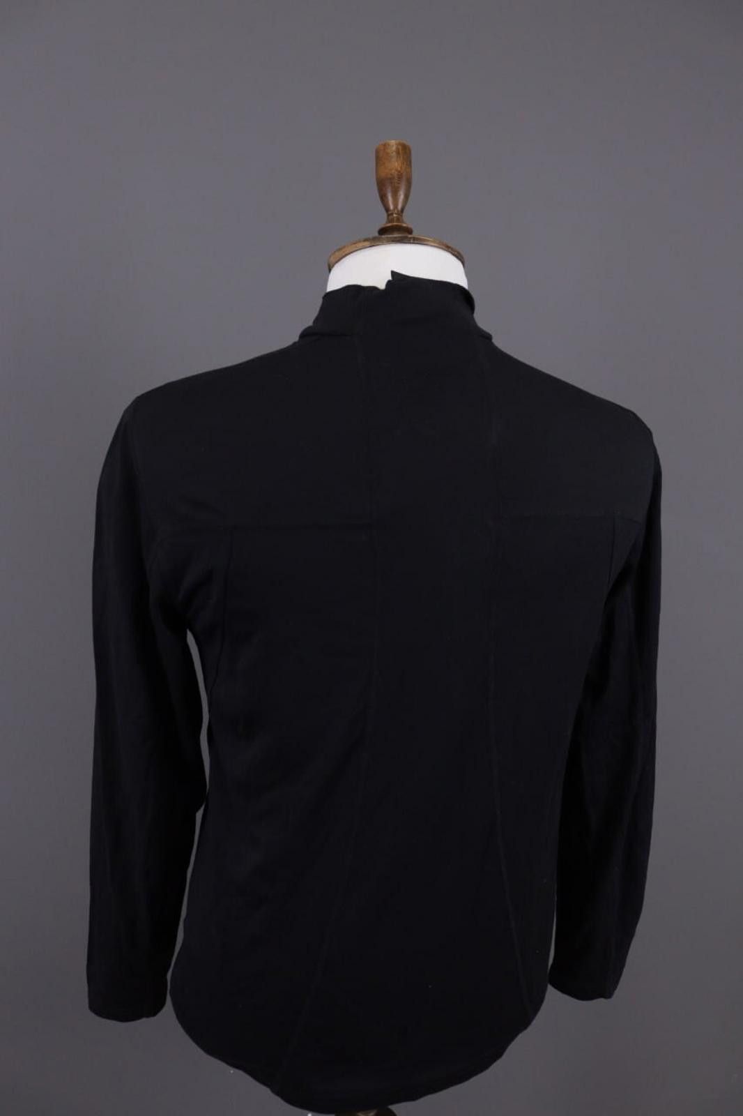 KJUS Kjus Systems Black High Neck 1/4 Zip Fleece Sweater Size M Size US M / EU 48-50 / 2 - 12 Thumbnail