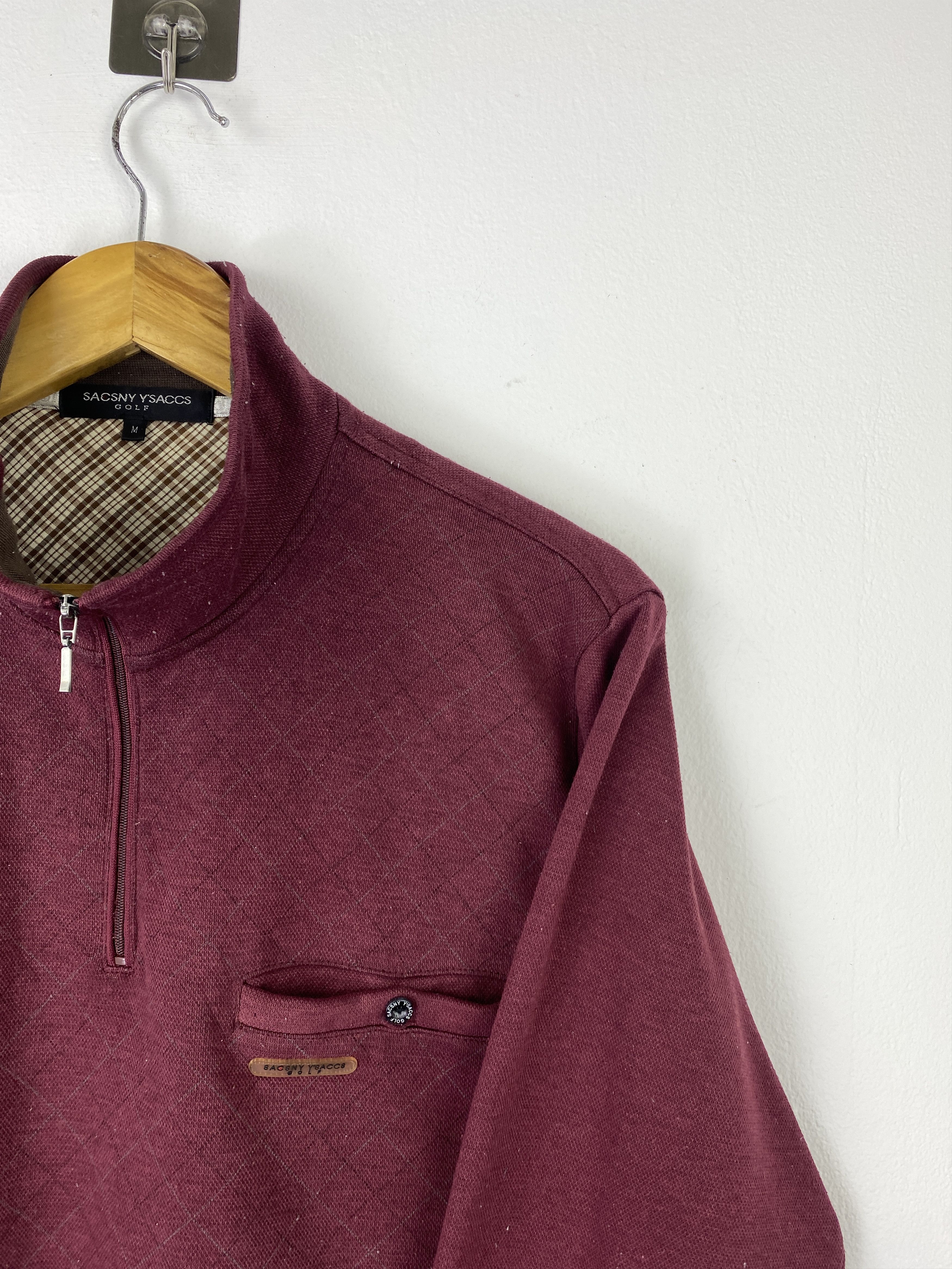 Yohji Yamamoto Vintage Sacsny Y'Saccs Golf Sweatshirt SH0535 Size US M / EU 48-50 / 2 - 6 Thumbnail