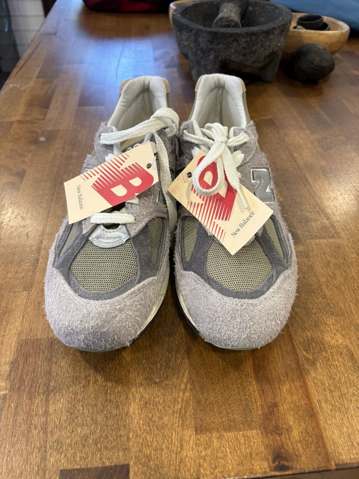 Aime Leon Dore × New Balance 990 V2 Marblehead Size US 10 / EU 43 - 1 Thumbnail
