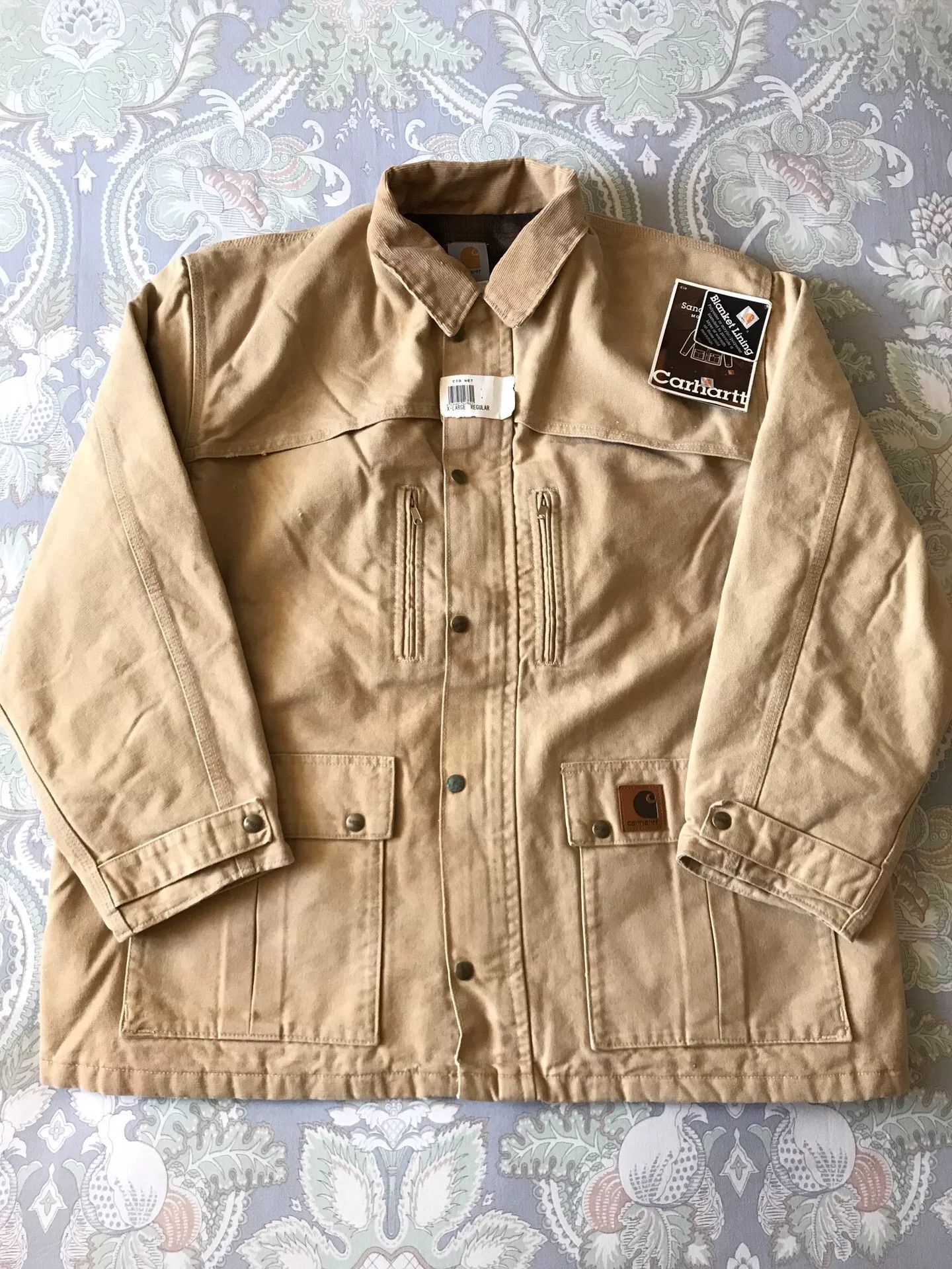 Carhartt Carhartt C10 WET Vintage Canvas Jacket Size US XL / EU 56 / 4 - 1 Thumbnail