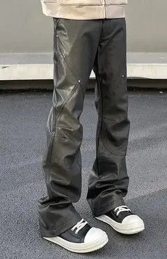 Other Adachi x Hada Rhinestone Black Studded Pants Size US 32 / EU 48 - 3 Thumbnail