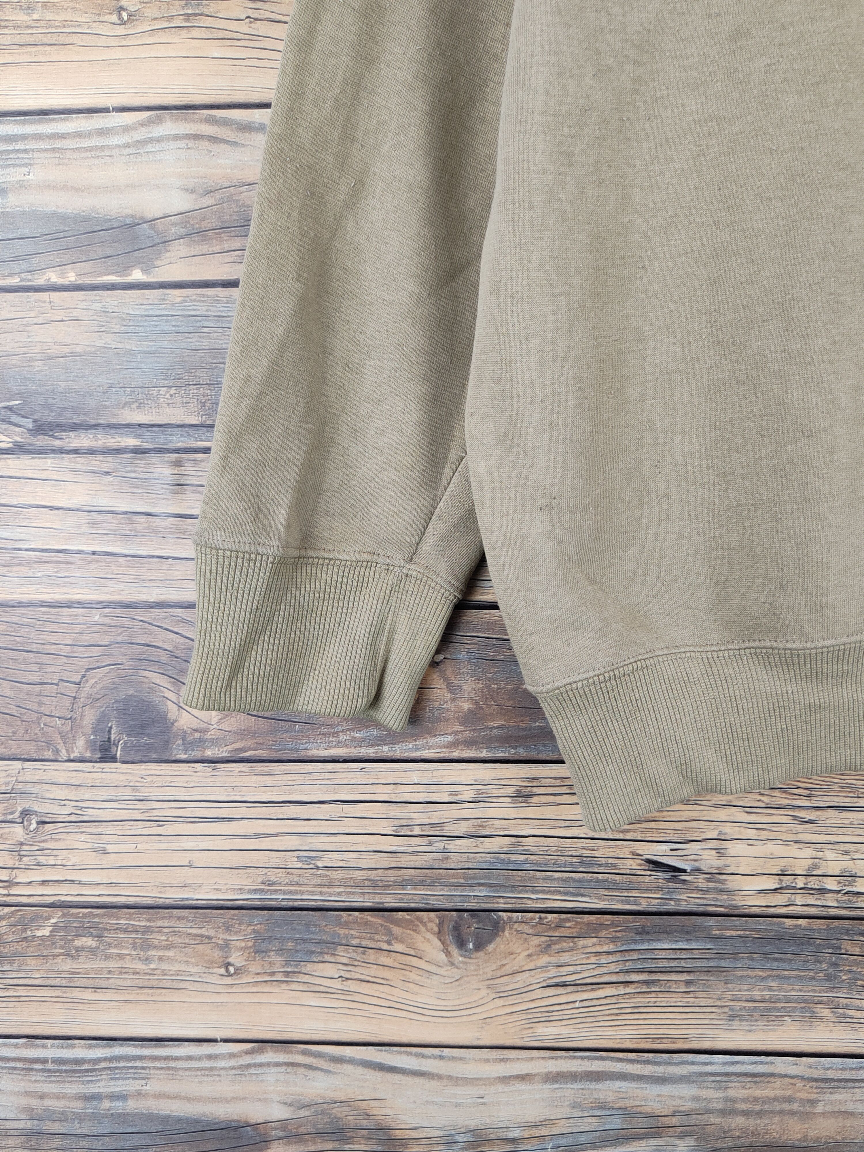 Japanese Brand × Vintage Modern Label long board Light Olive Sweatshirts #W1127 Size US L / EU 52-54 / 3 - 5 Thumbnail