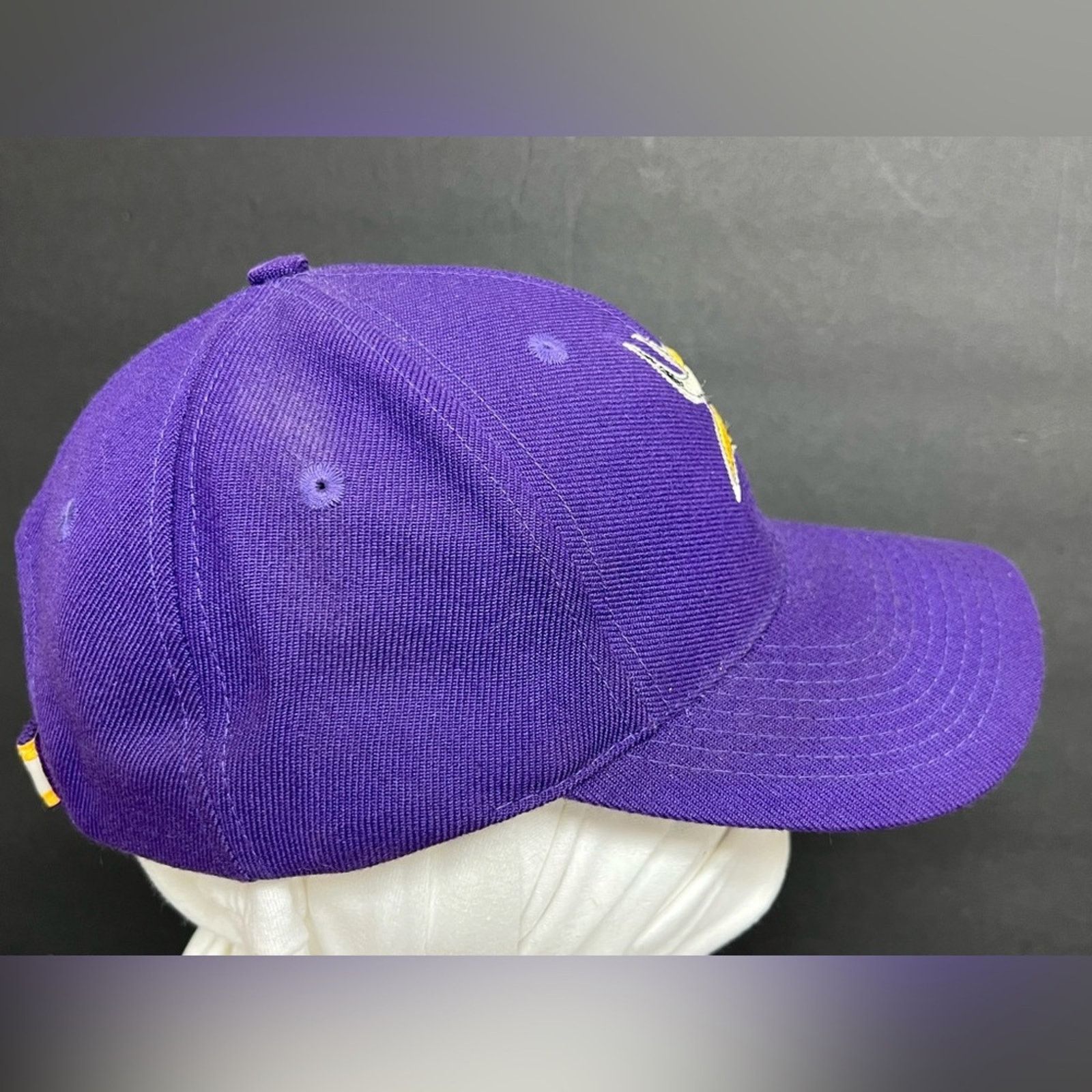 Logo Athletic Vintage Minnesota Vikings Wool Hat StrapBack Logo Athletic Size ONE SIZE - 2 Thumbnail