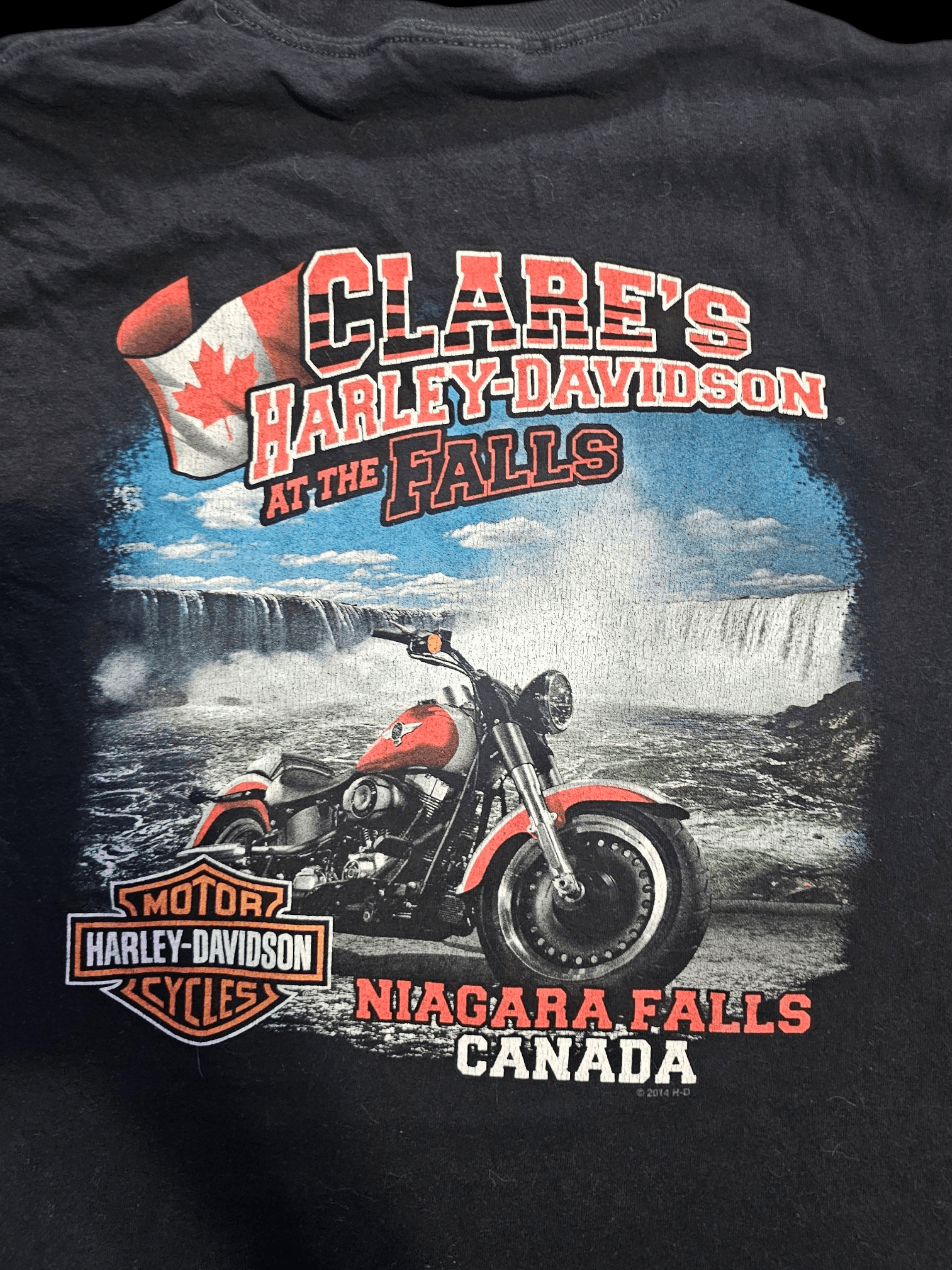 Harley Davidson Crzy 2009 Harley Davidson black Niagara Falls Size US S / EU 44-46 / 1 - 3 Thumbnail