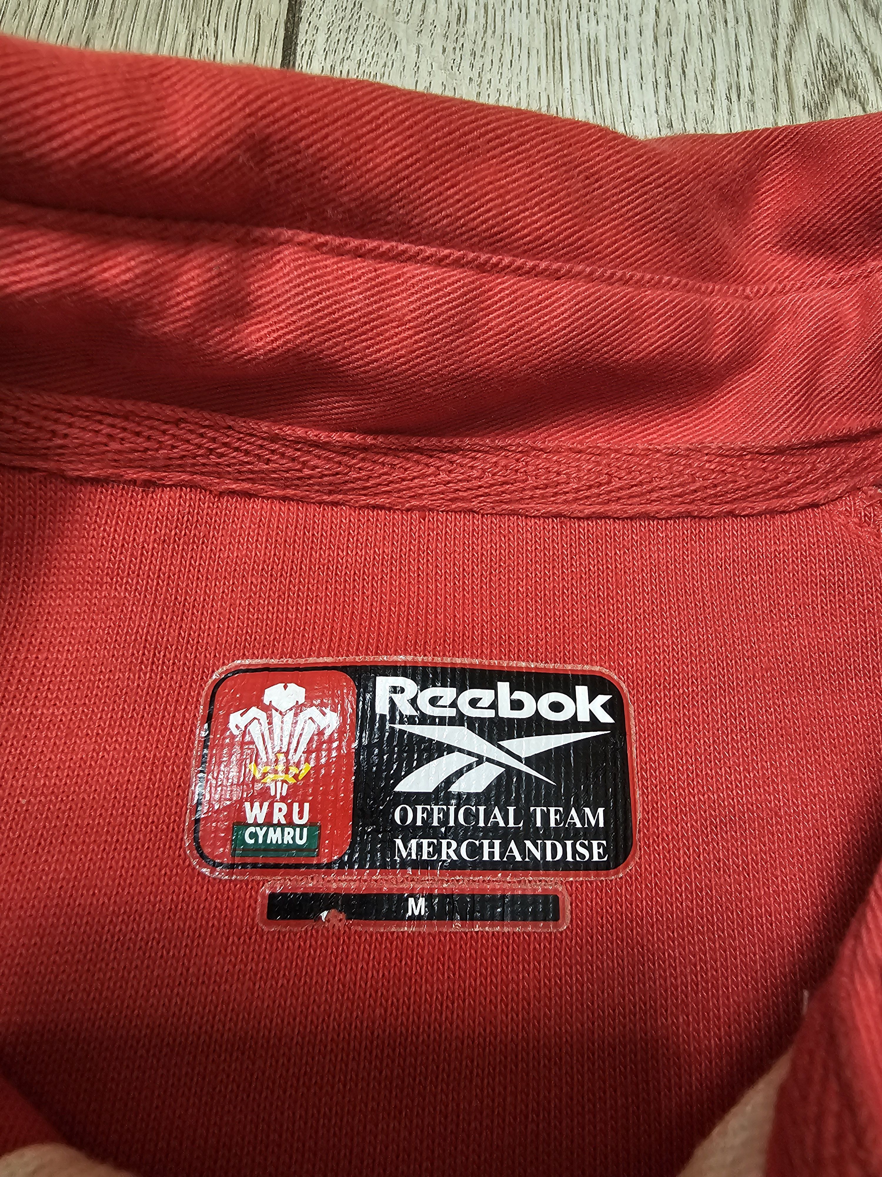 Reebok WALES RUGBY JERSEY VINTAGE LONG 2001 WRU RUGBY SHIRT Size US M / EU 48-50 / 2 - 9 Thumbnail