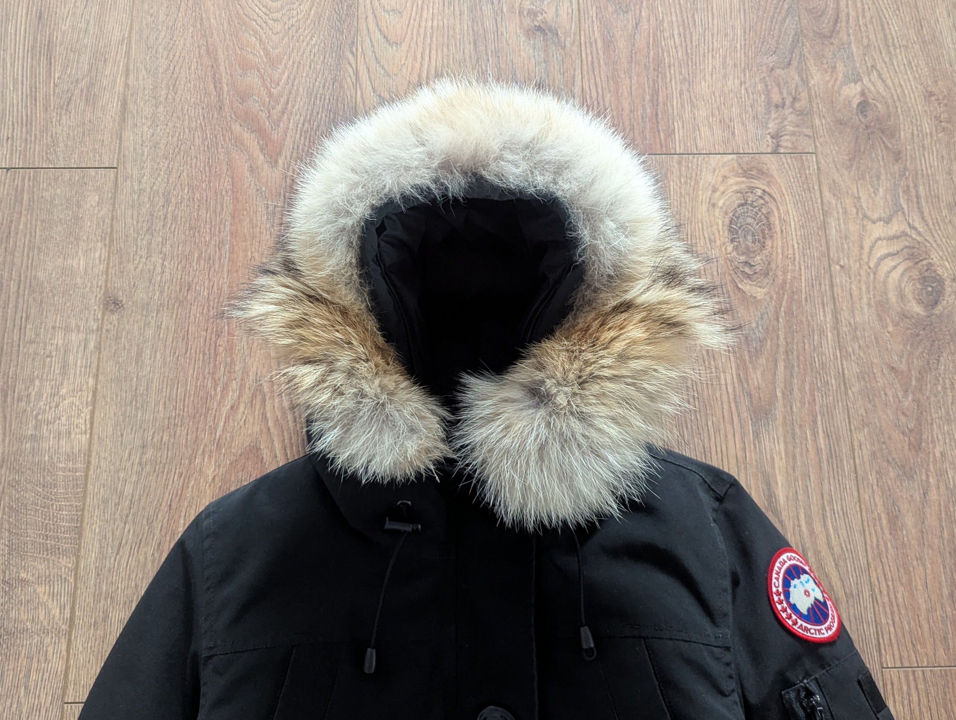 Canada goose montebello parka black online