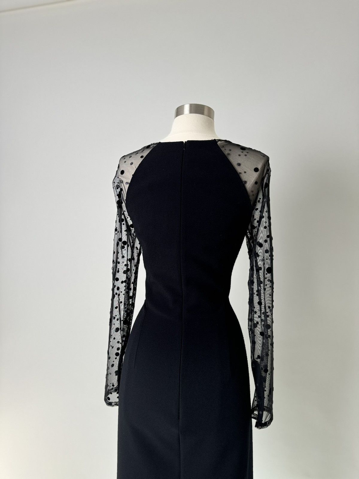 Other Brand New US 12 Safiyaa Evening Maxi Dress in Black Color Size XL / US 12-14 / IT 48-50 - 4 Thumbnail