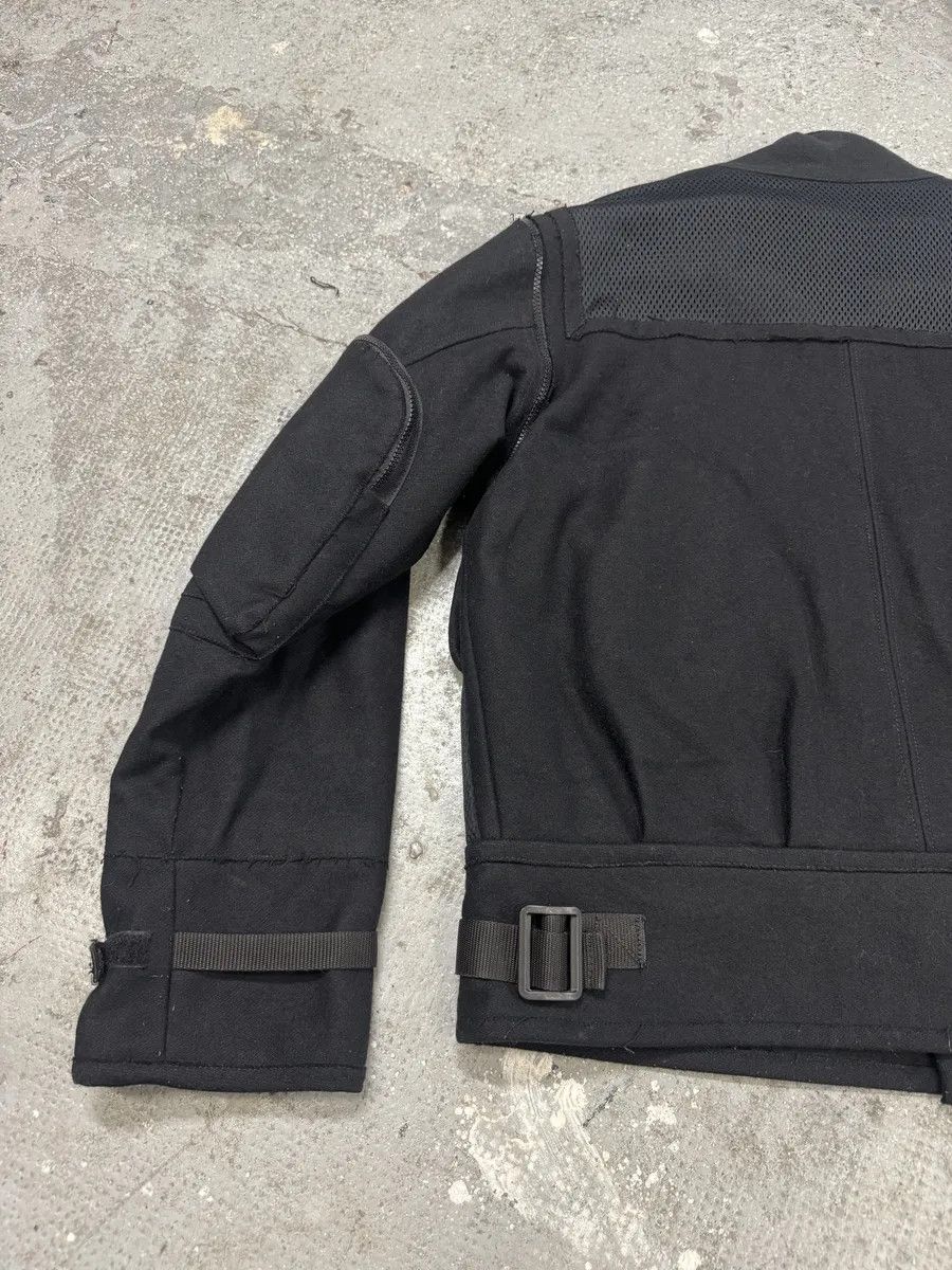 Dolce & Gabbana AW2004 Dolce & Gabbana Navy Strap Bondage Bomber Jacket with Detachable Sleeves Size US M / EU 48-50 / 2 - 12 Thumbnail