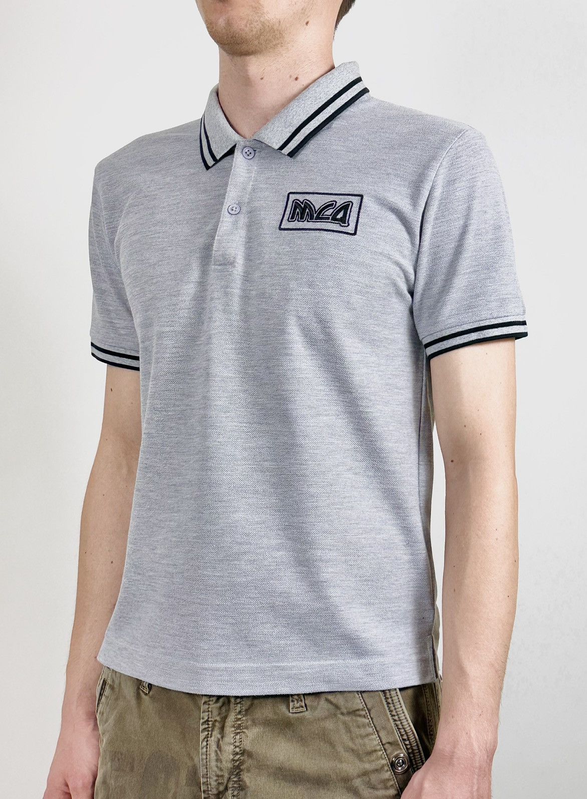 Alexander McQueen 2021 Alexander McQueen Embroidered Logo Polo Shirt Size US M / EU 48-50 / 2 - 2 Thumbnail