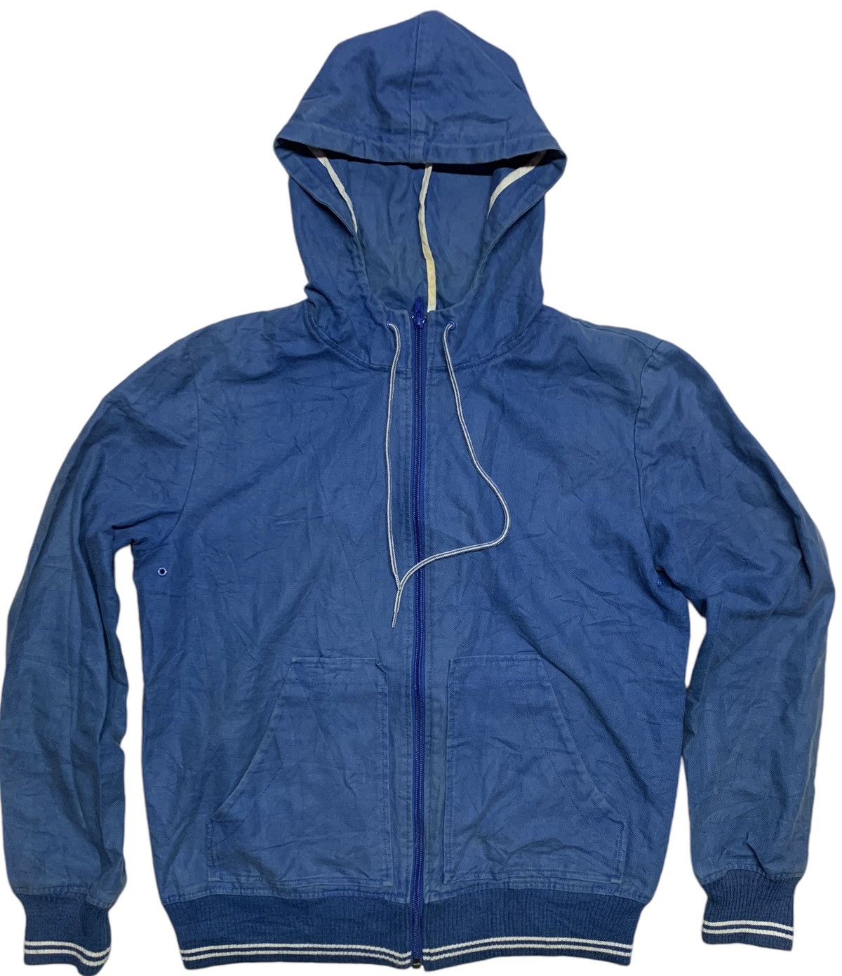 A.P.C. APC DENIM HOODED JACKET Size US M / EU 48-50 / 2 - 6 Thumbnail