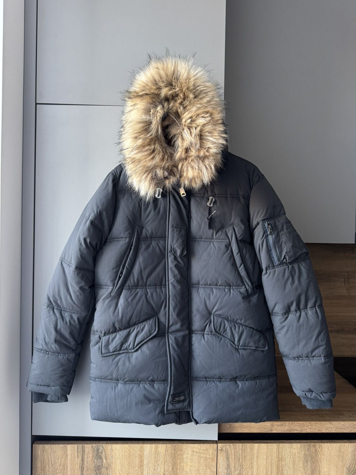 If Six Was Nine × Jaded London × Schott Schott N2-B Fur Jacket