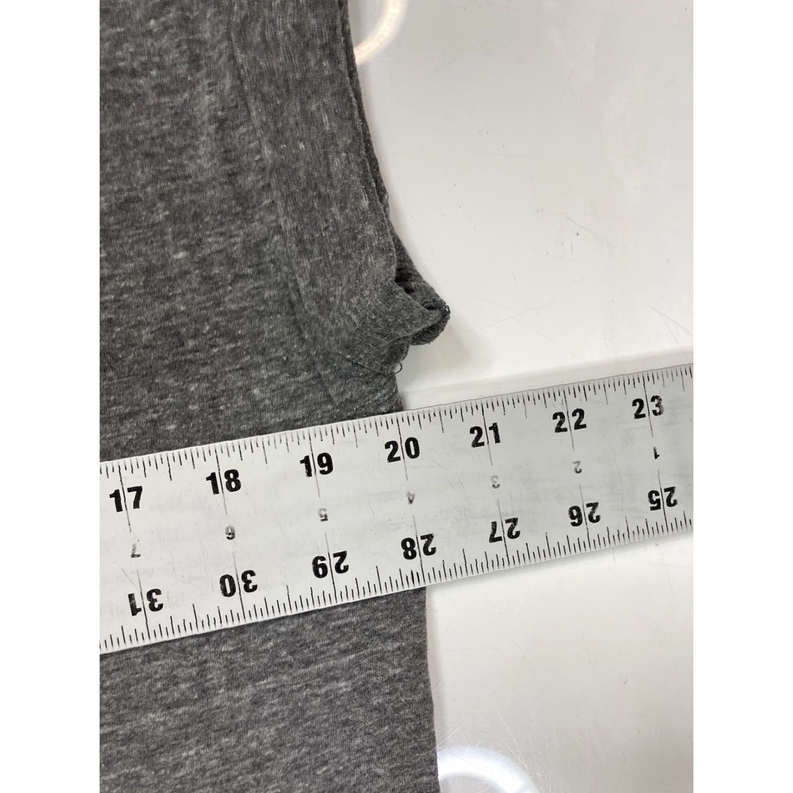 Logo 7 Nirvana T-Shirt Women's Small Gray Sleeveless Logo Crew Neck Cotton Polyester Casual Pop Music Shirt Size S / US 4 / IT 40 - 7 Thumbnail