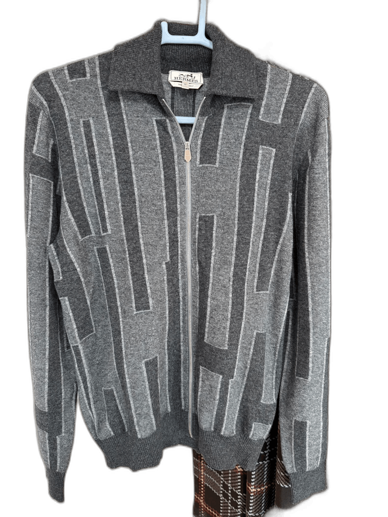 Hermes Hermes Cashmere Cardigan for Men Size M Size US M / EU 48-50 / 2 - 1 Thumbnail