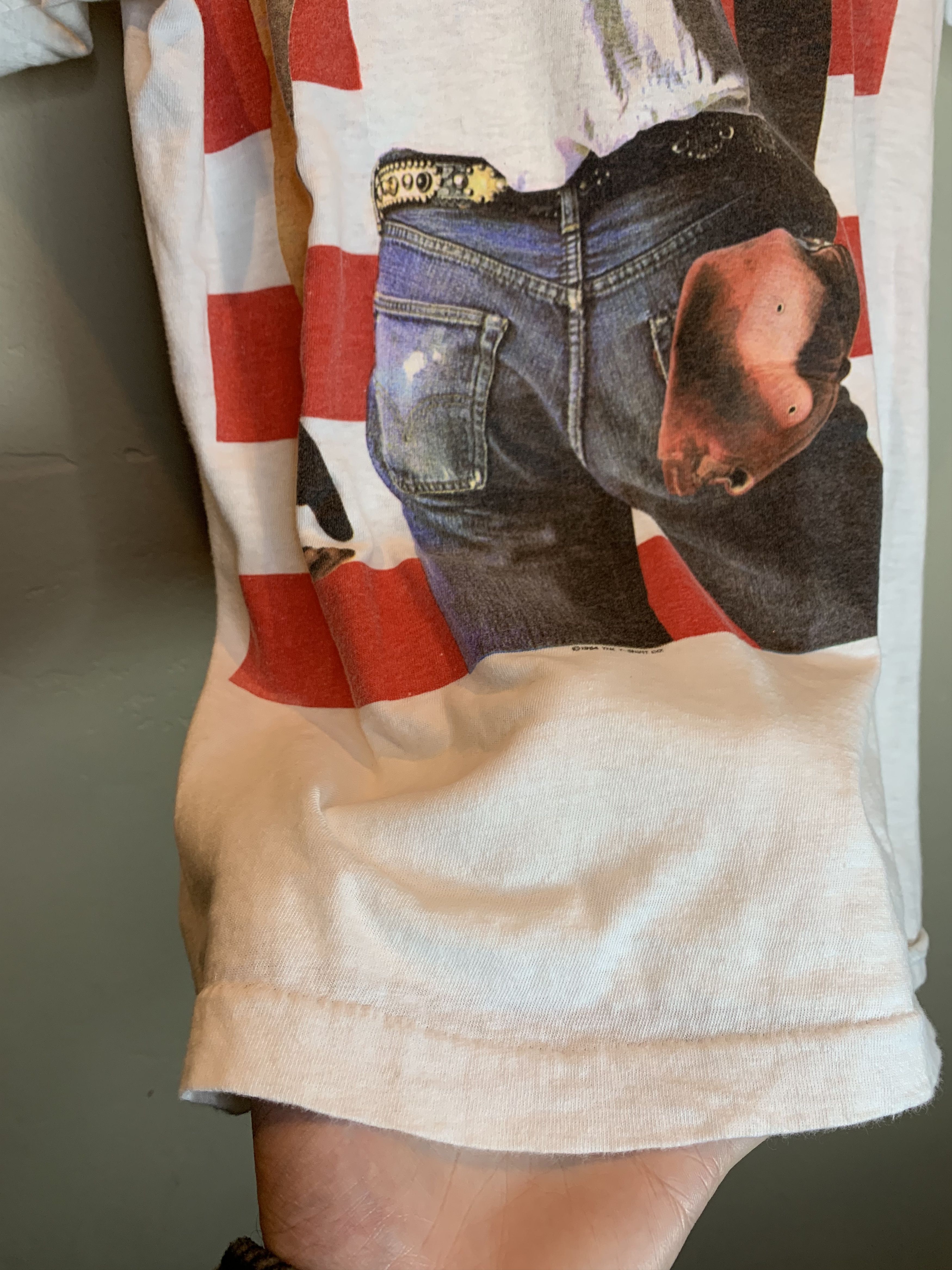 Band Tees *RARE* Vintage 1984 Bruce Springsteen E St World Tour Shirt Size US S / EU 44-46 / 1 - 5 Thumbnail